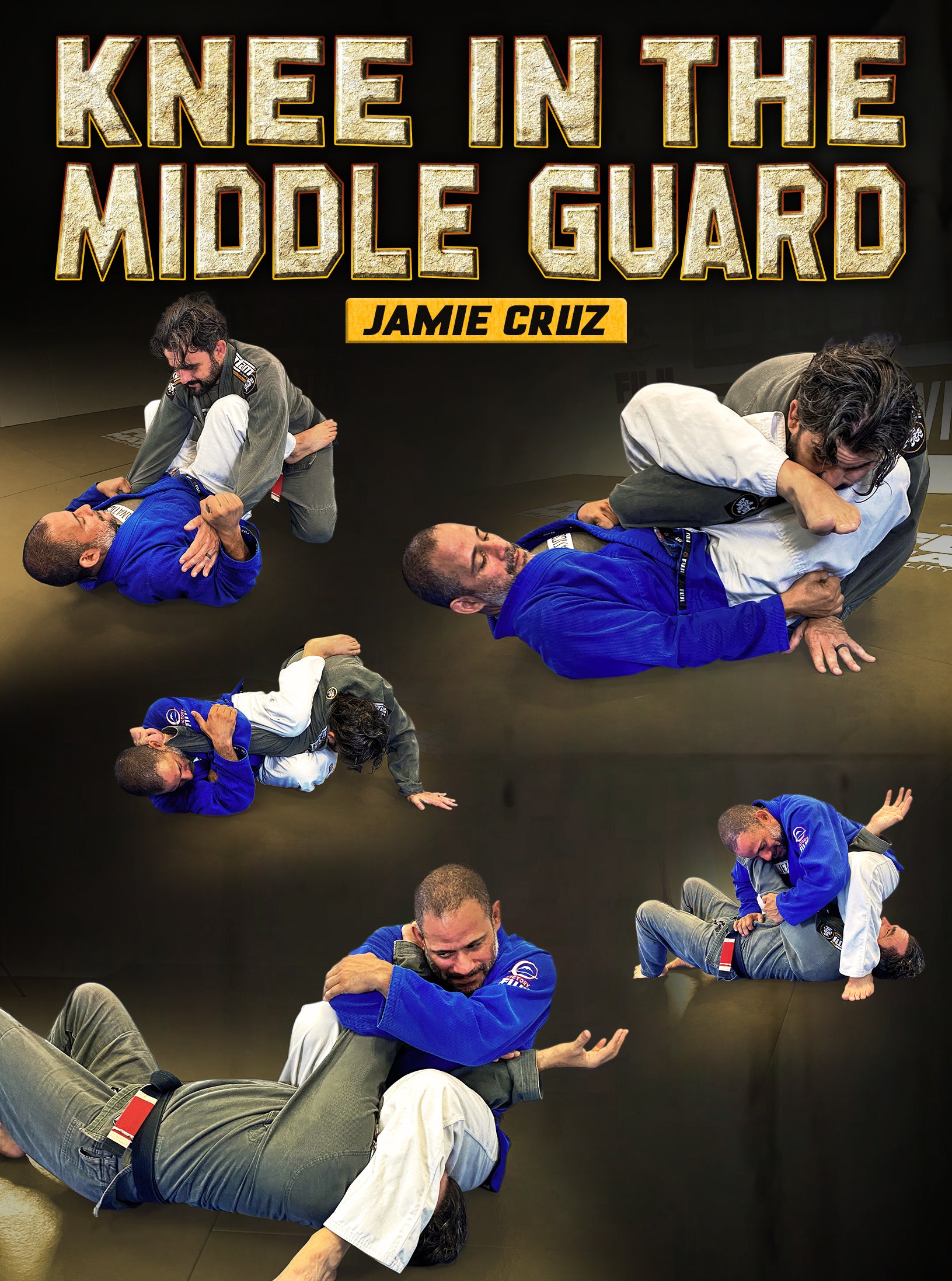 Knee In The Middle Guard by Jamie Cruz