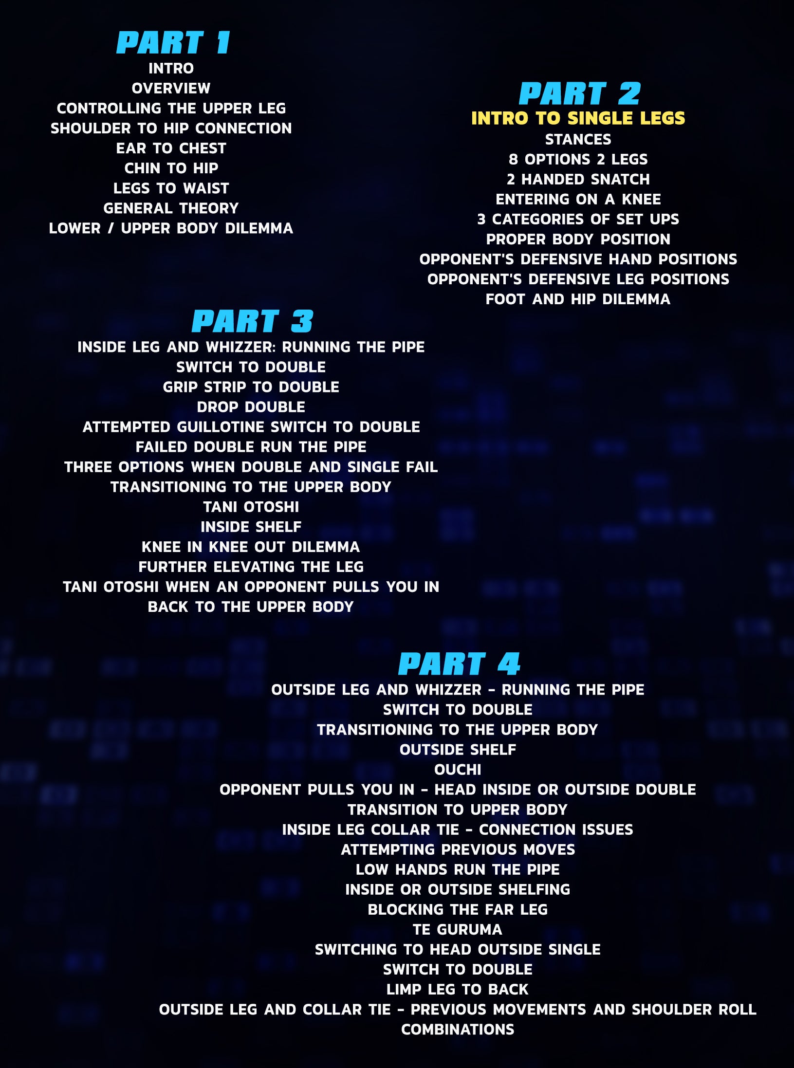 Systematically Attacking The Scrimmage: Lower Body Takedowns by Gordon Ryan image 2