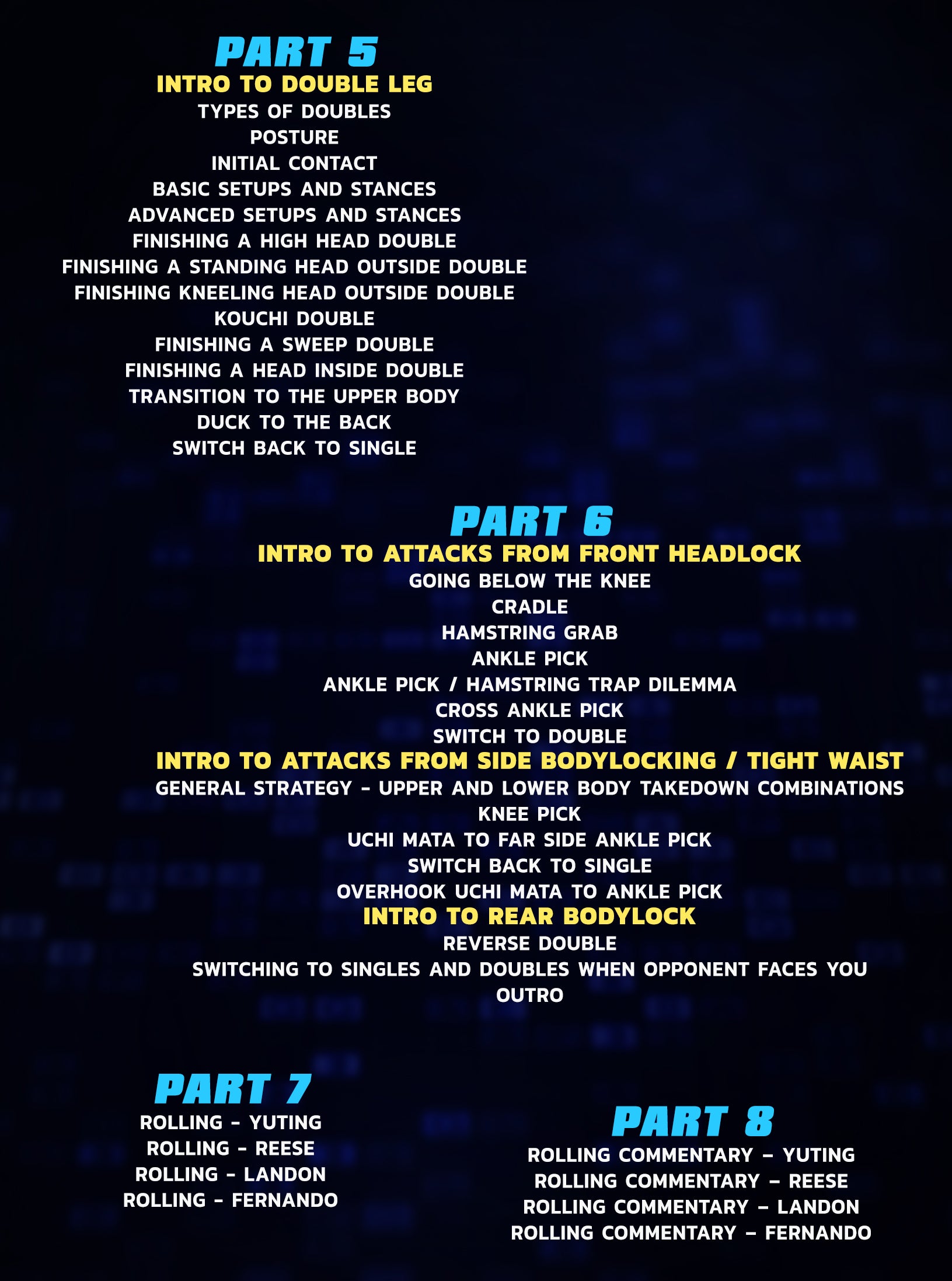 Systematically Attacking The Scrimmage: Lower Body Takedowns by Gordon Ryan image 3