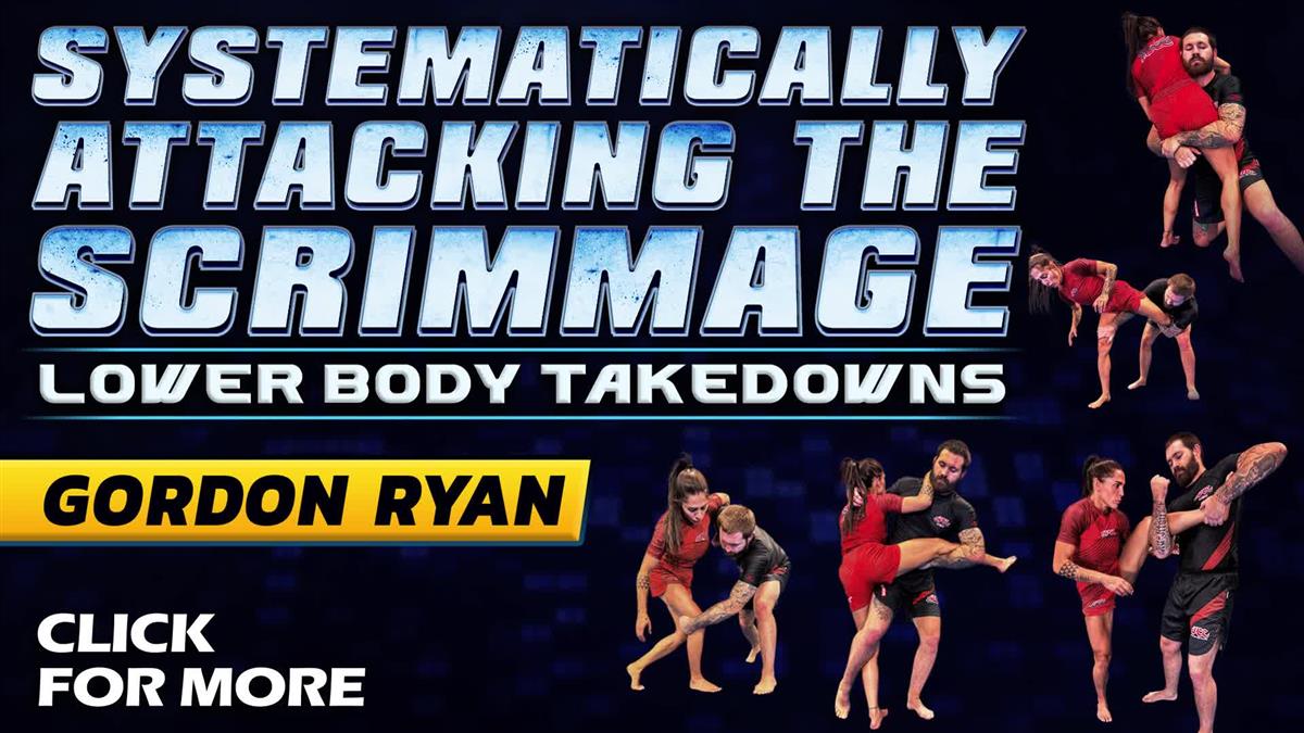 Systematically Attacking The Scrimmage: Lower Body Takedowns by Gordon Ryan image 4