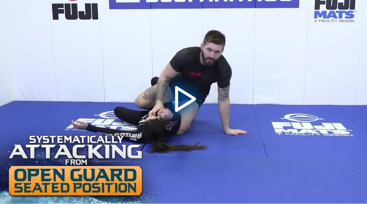 Systematically Attacking From Open Guard Seated Position by Gordon Ryan image 4