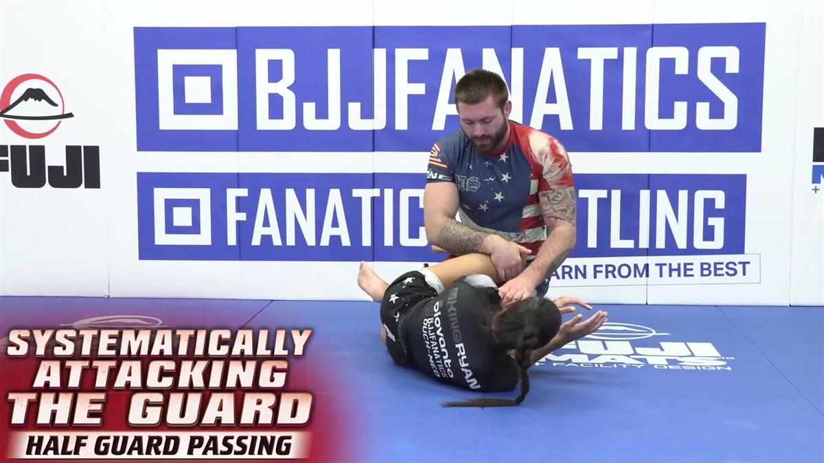 Systematically Attacking The Guard: Half Guard Passing by Gordon Ryan image 4
