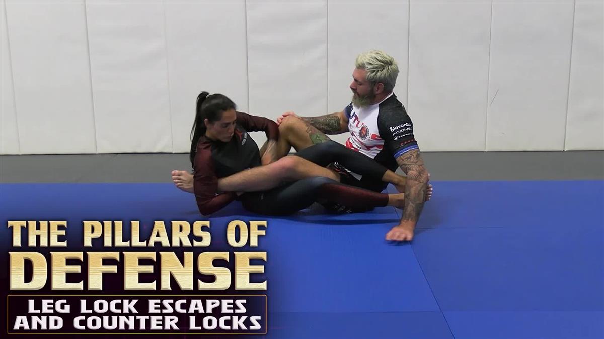 The Pillars Of Defense: Leg Lock Escapes and Counter Locks by Gordon Ryan image 4