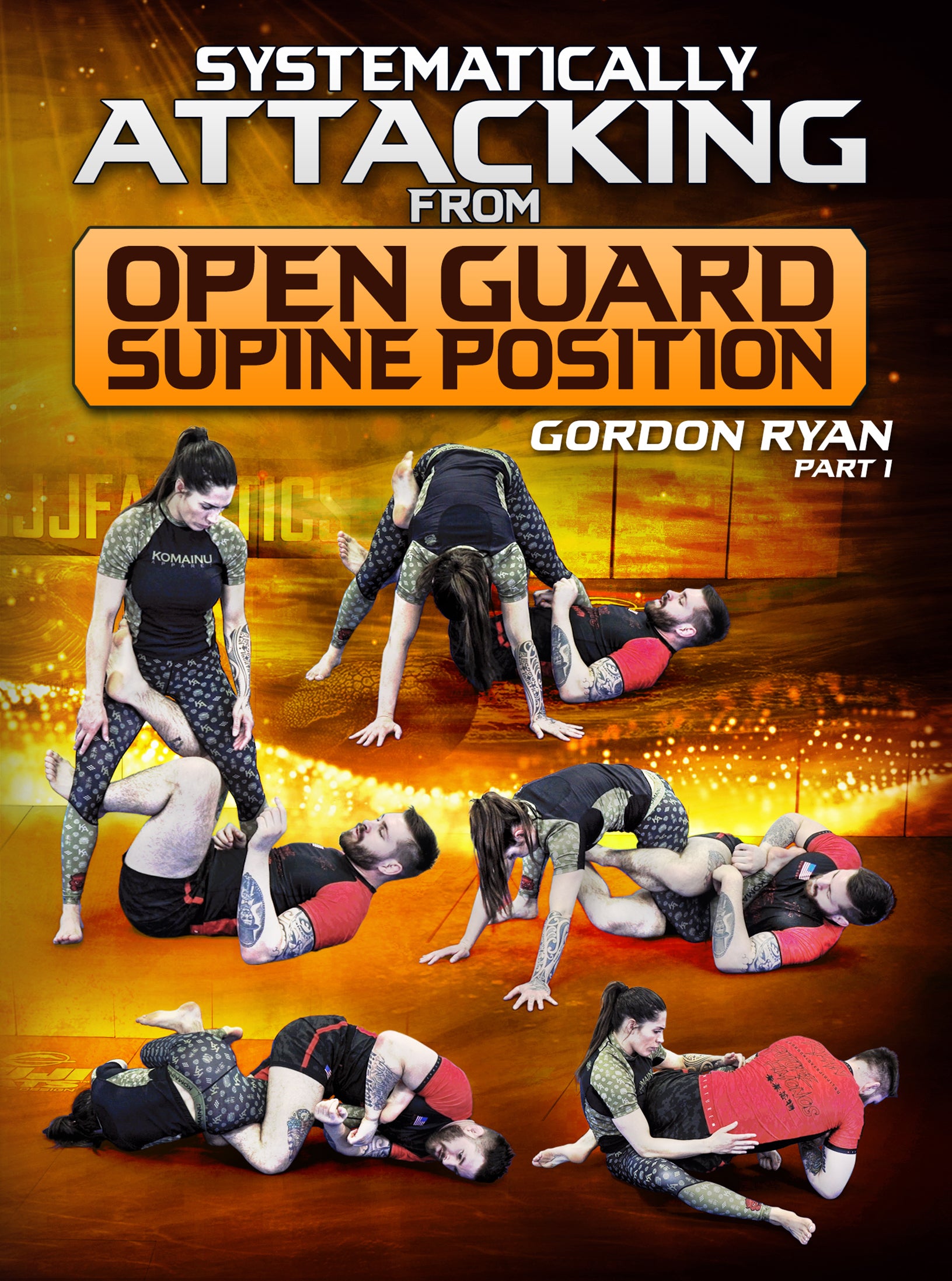 Systematically Attacking From Open Guard Supine Position by Gordon Ryan