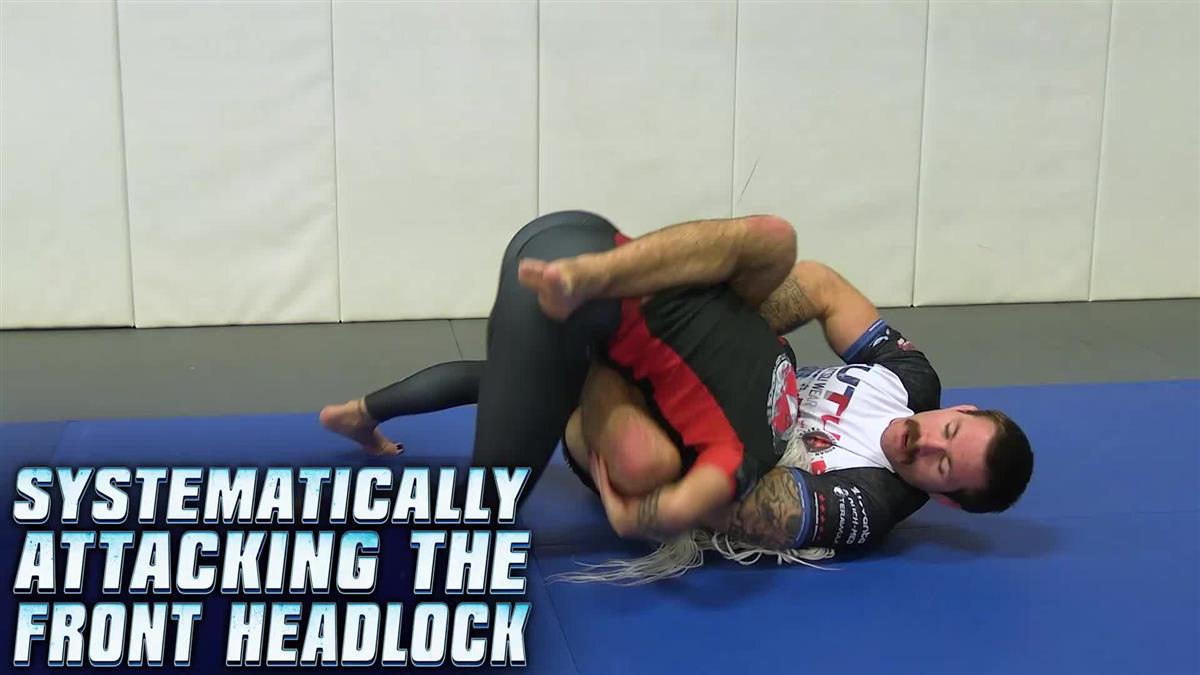 Systematically Attacking The Front Headlock by Gordon Ryan image 4