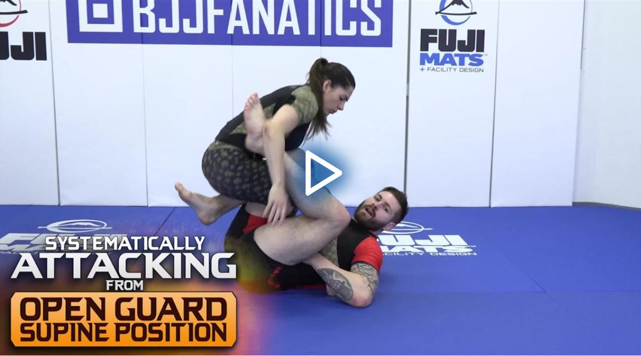 Systematically Attacking From Open Guard Supine Position by Gordon Ryan image 4