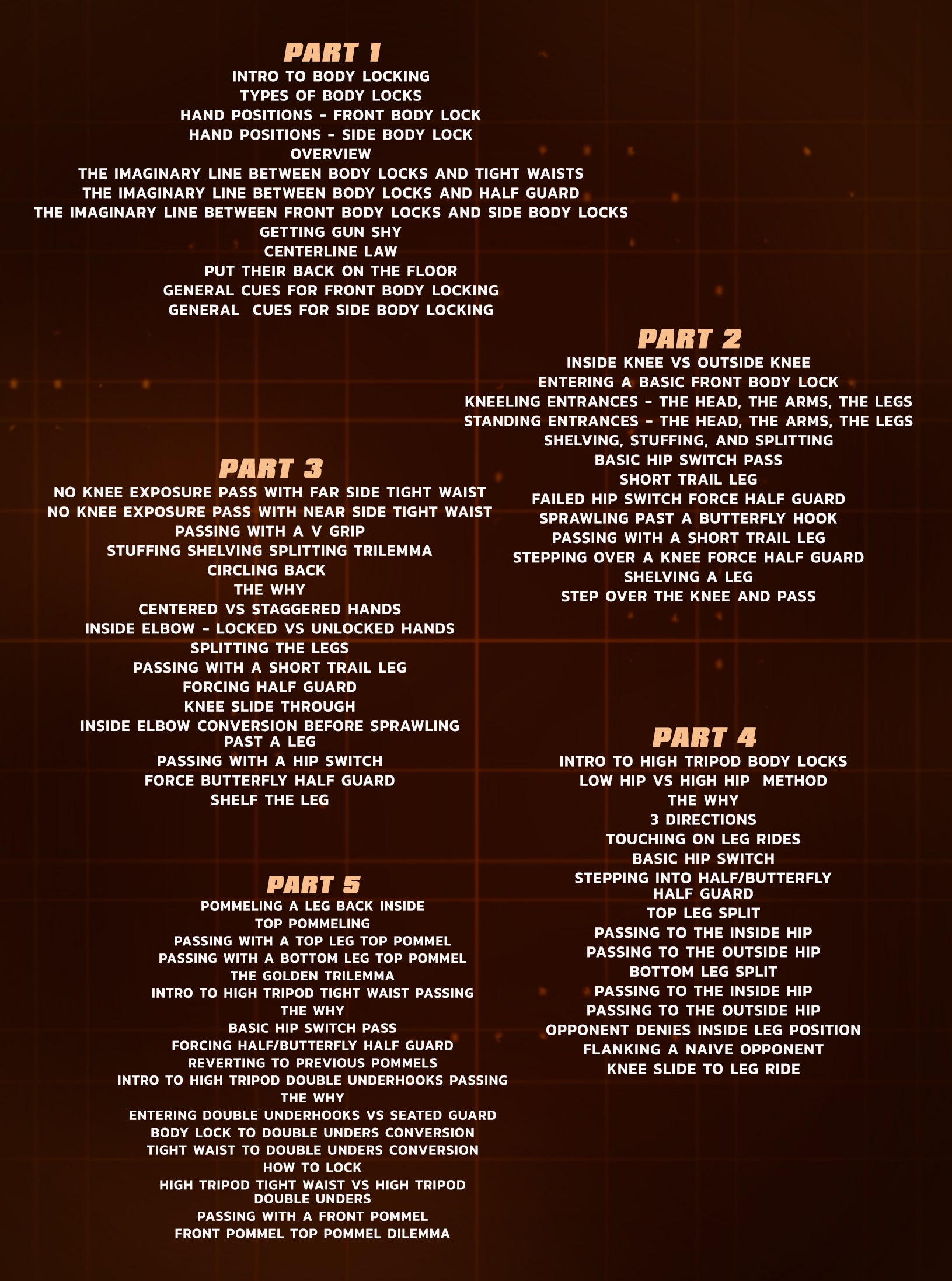 Systematically Attacking the Guard Body Lock Study by Gordon Ryan image 3