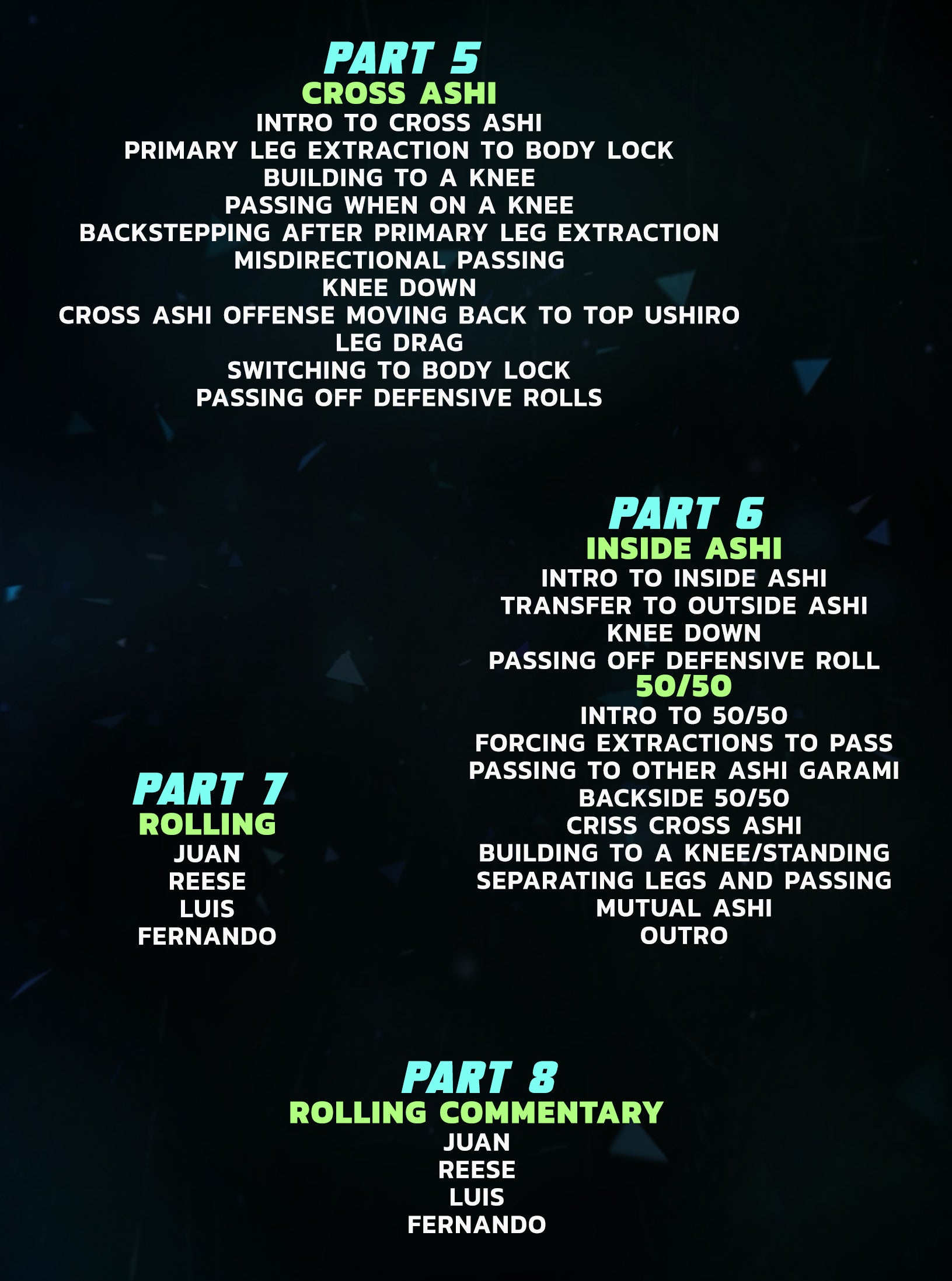 The Pillars of Defense: Leg Locks to Guard Passing by Gordon Ryan image 3