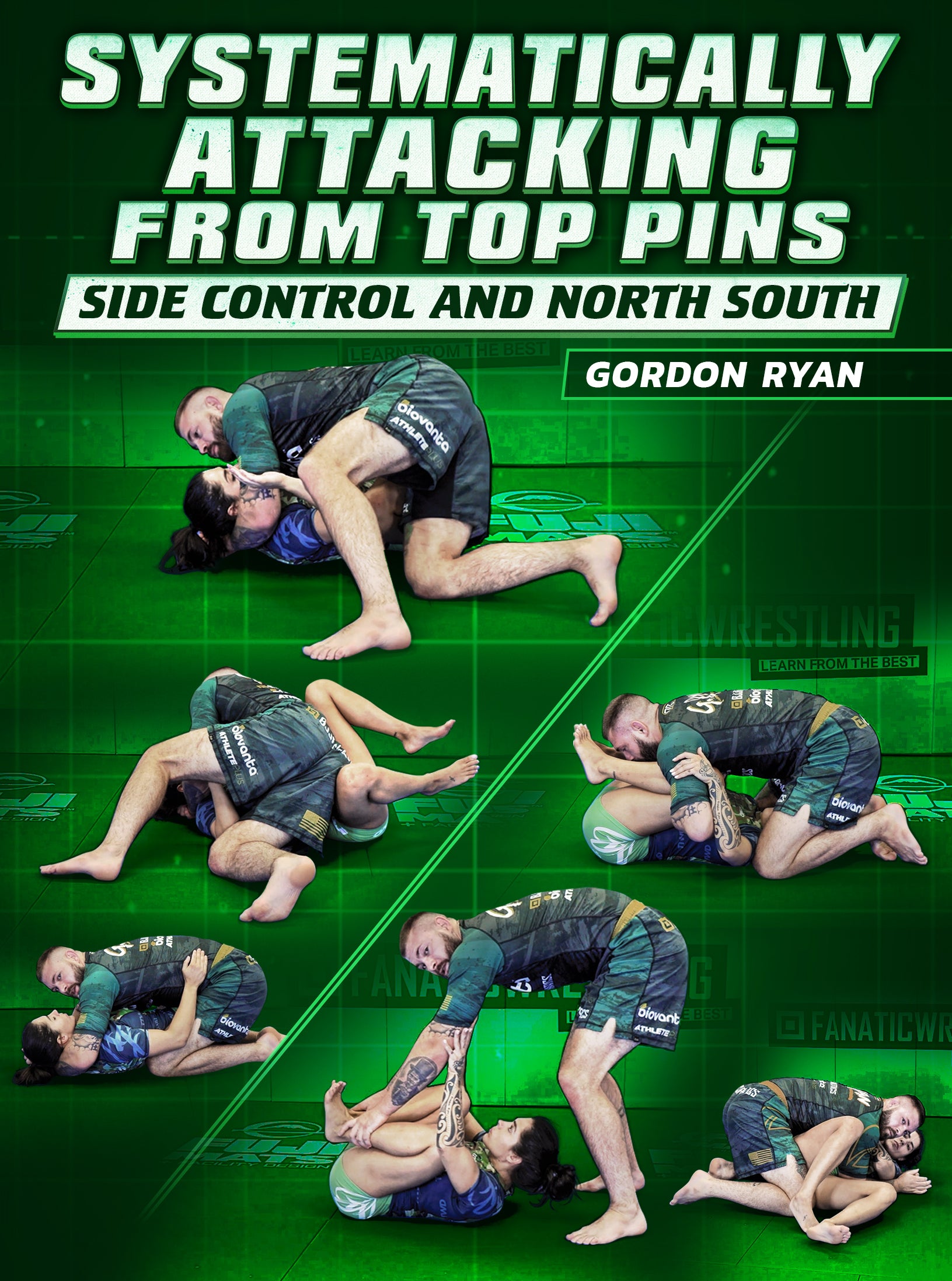 Systematically attacking From Top Pins: Side Control & North South by Gordon Ryan image 1