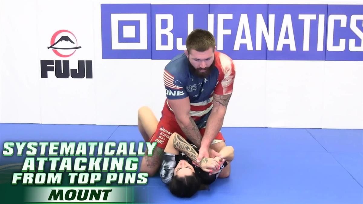Systematically Attacking From Top Pins: Mount by Gordon Ryan image 4