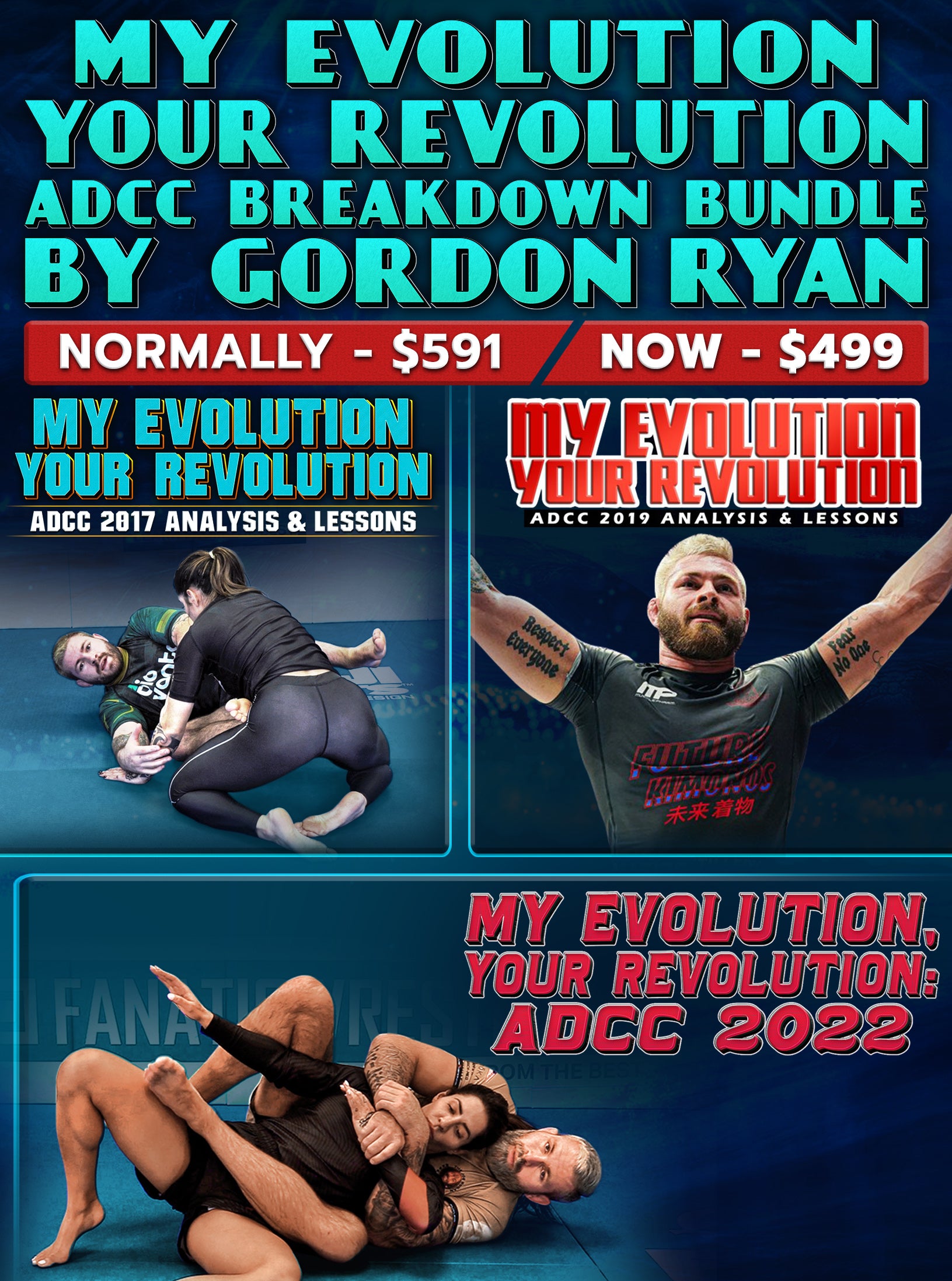 My Evolution Your Revolution ADCC Breakdown Bundle by Gordon Ryan image 1