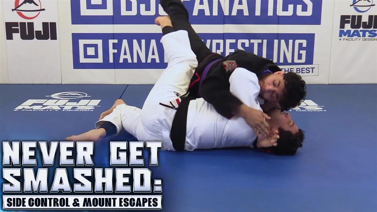 Never Get Smashed: Side Control and Mount Escapes by Gregor Gracie image 3