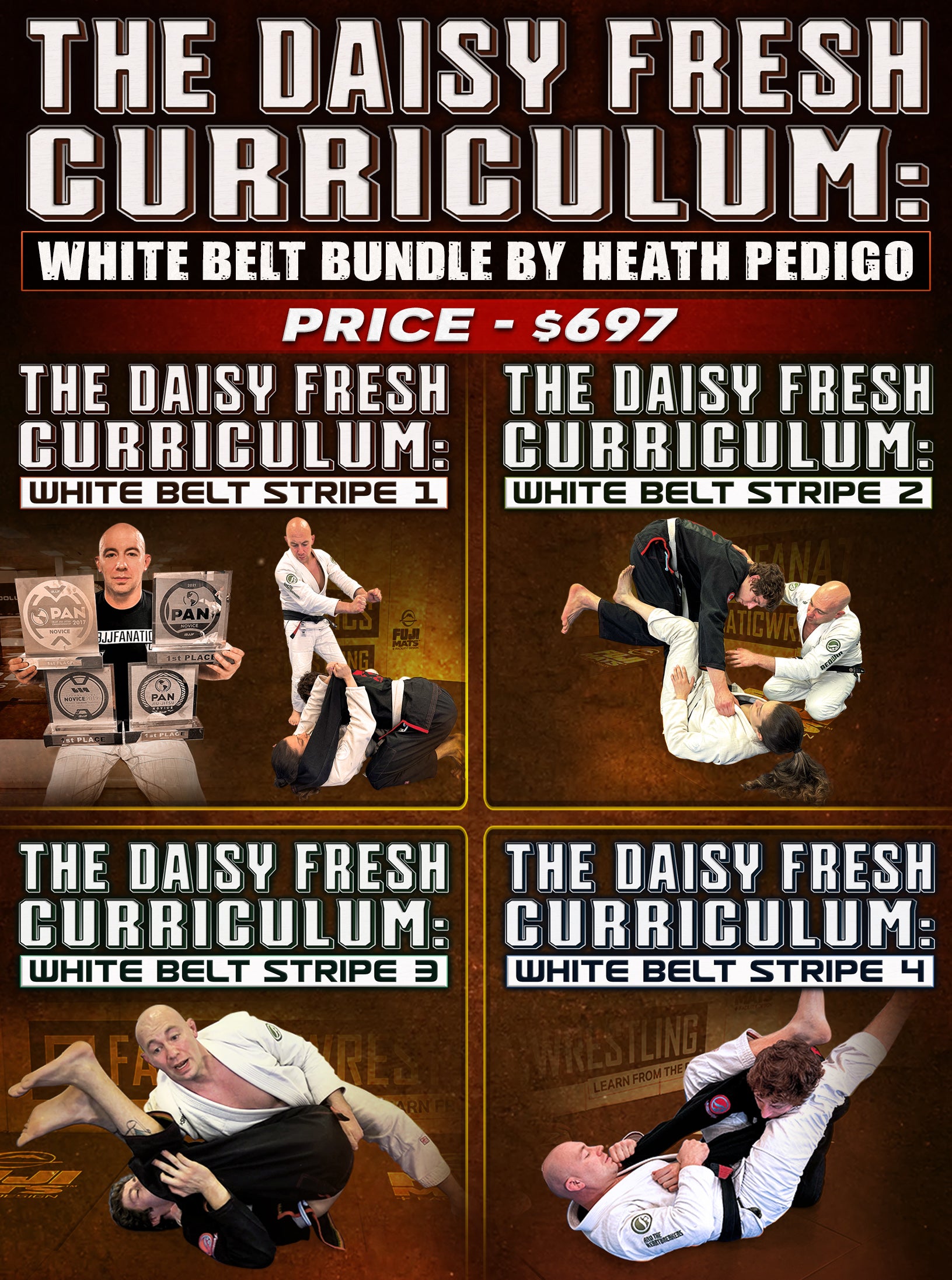 The Daisy Fresh Curriculum: White Belt Bundle by Heath Pedigo image 1