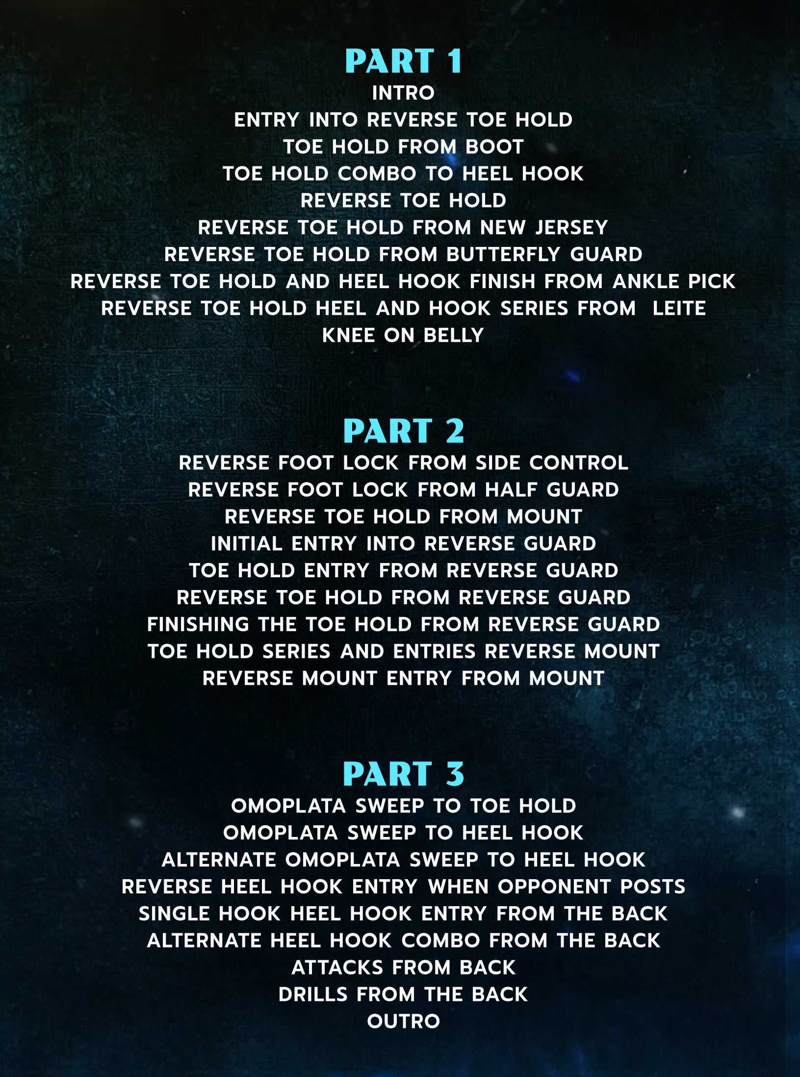 Reverse Toe Hold Mastery by Joe Baize image 2