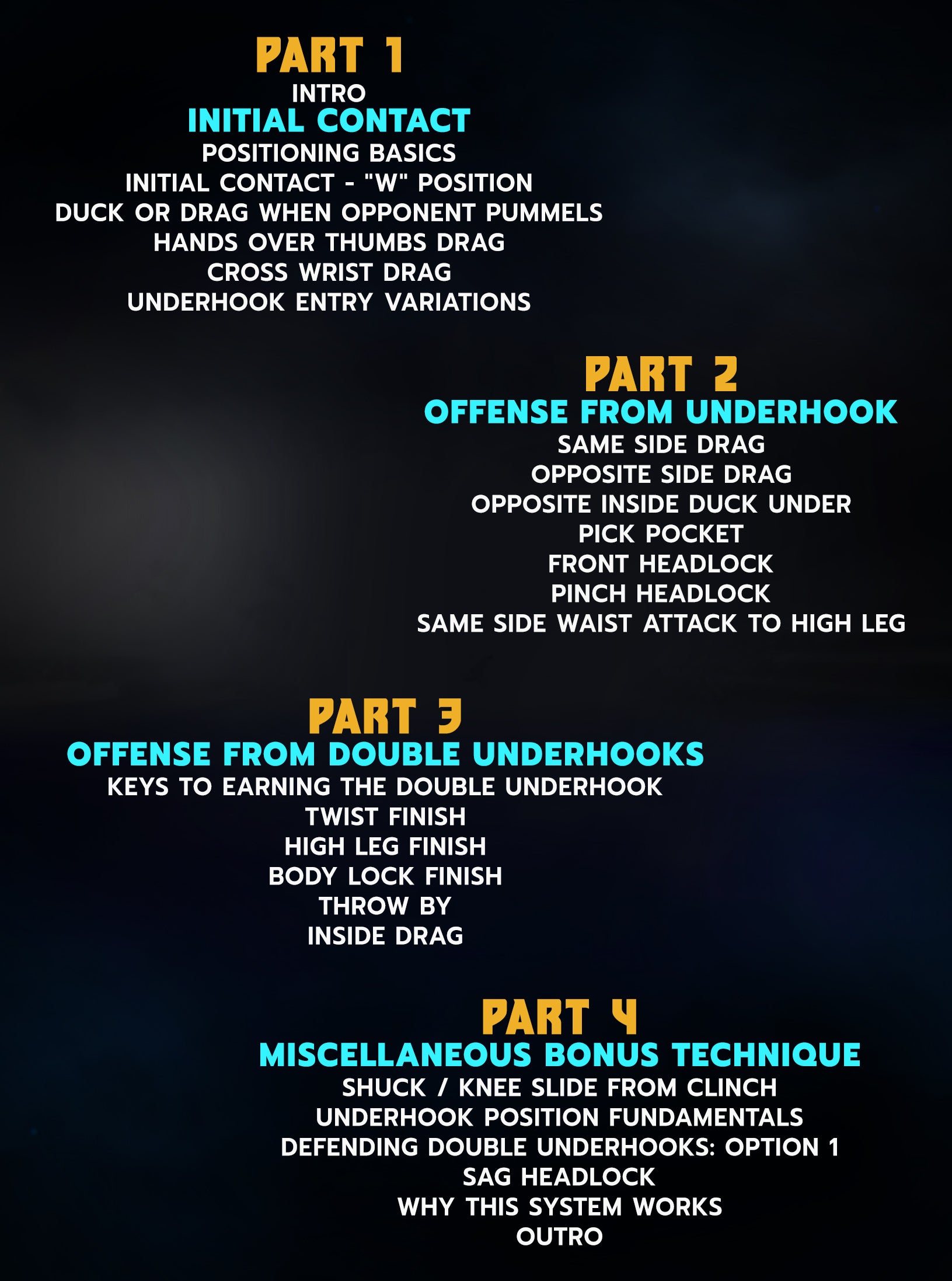 Gold Medal Underhook Attacks by Joe Warren image 2