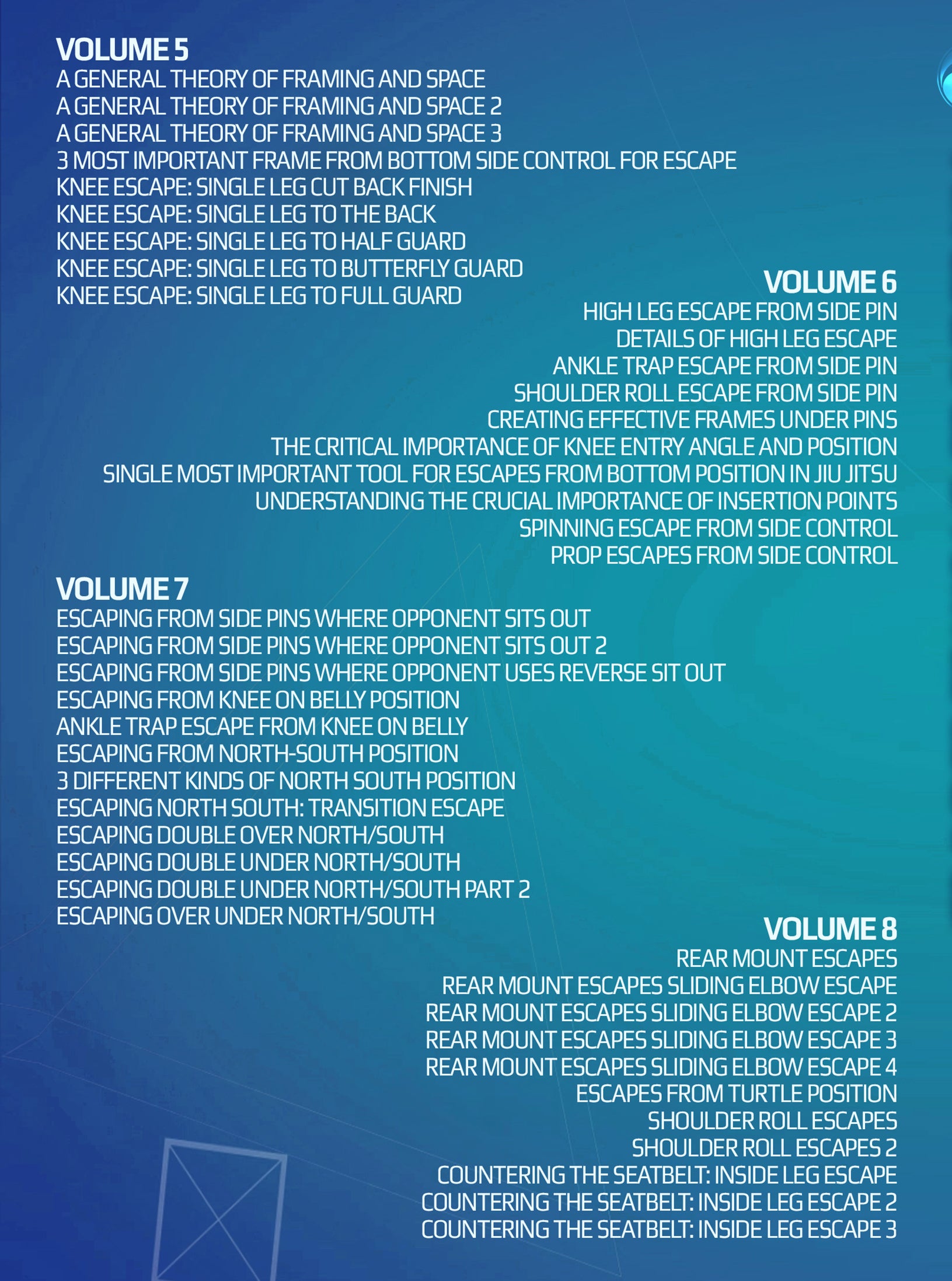 Pin Escapes & Turtle Escapes: BJJ Fundamentals - Go Further Faster by John Danaher image 3