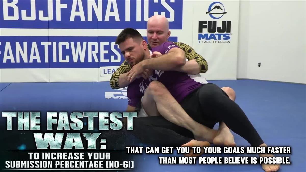 The Fastest Way: To Increase Your Submission Percentage (No Gi) by John Danaher image 4