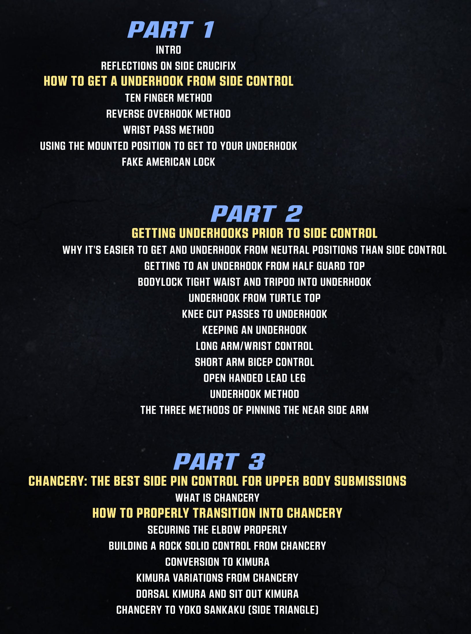 Master The Move: The Side Crucifix by John Danaher image 2