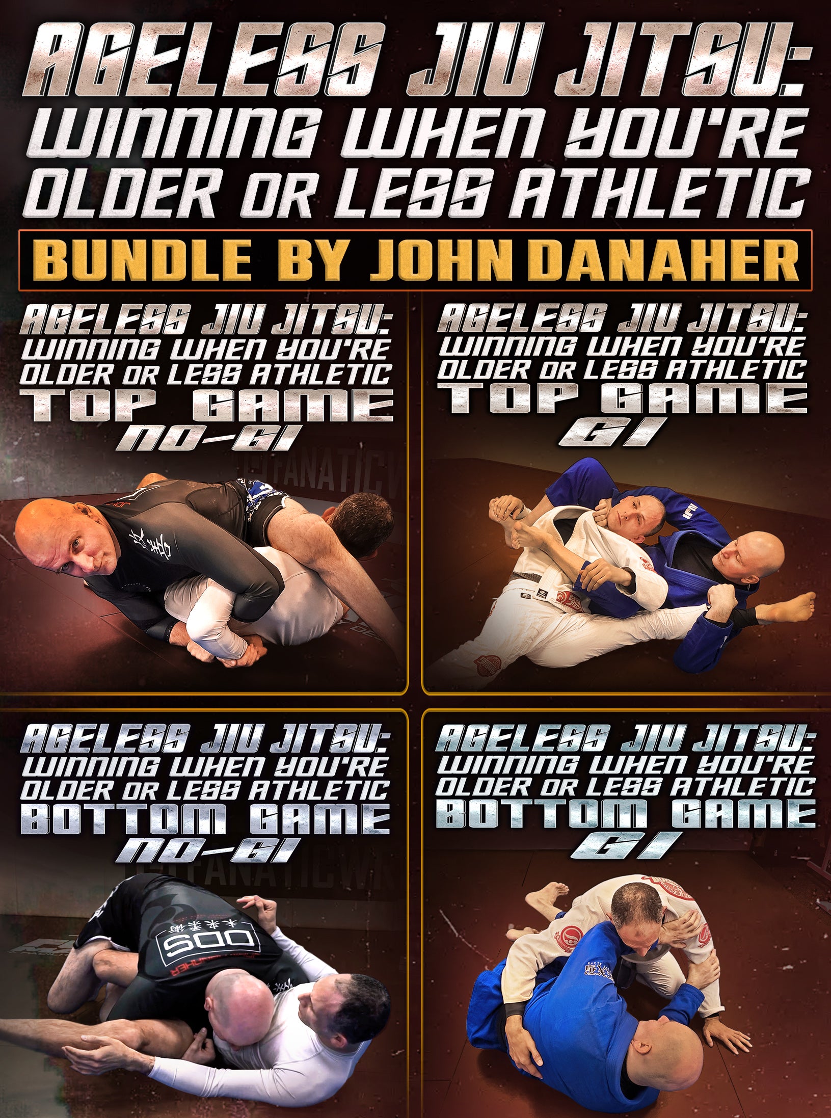 Ageless Jiu Jitsu: Winning When You're Older Or Less Athletic Bundle by John Danaher