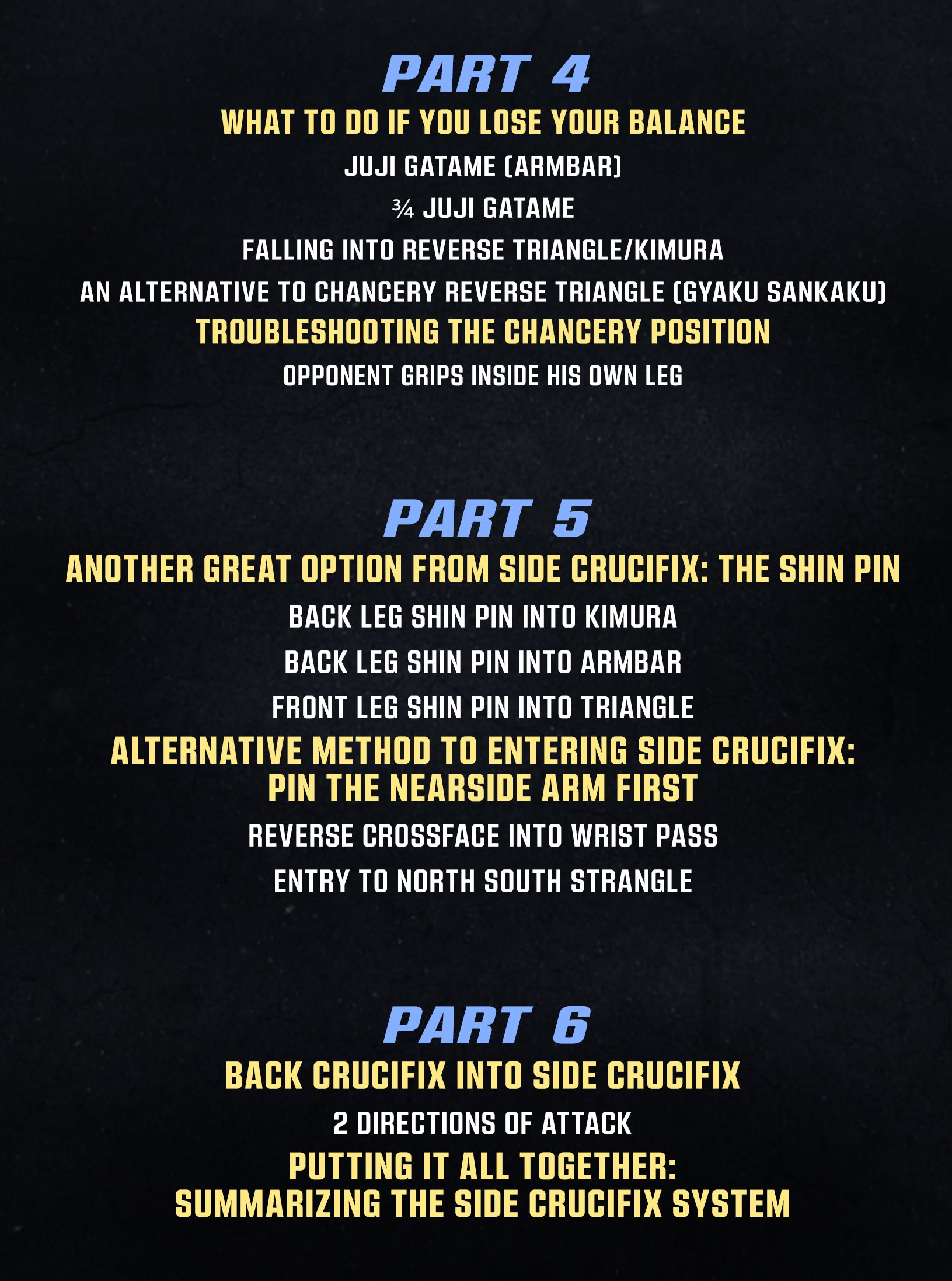 Master The Move: The Side Crucifix by John Danaher image 3