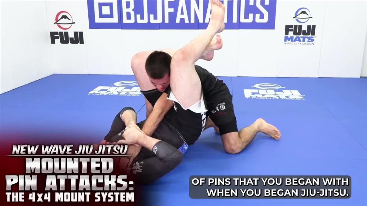 New Wave Jiu Jitsu: Mounted Pin Attacks - The 4x4 Mount System by John Danaher image 4