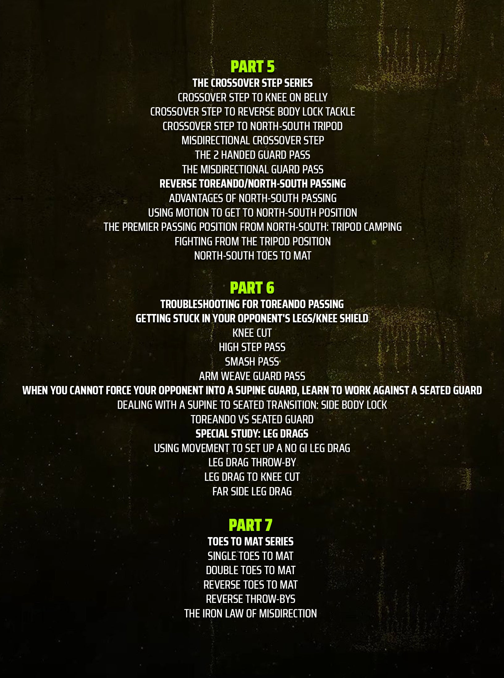 Master the Move: Toreando Guard Pass by John Danaher image 3