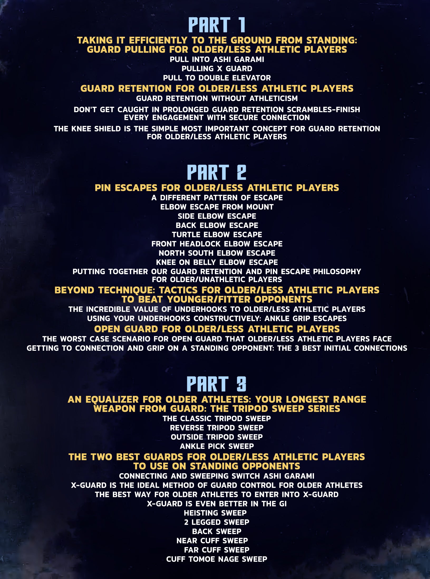 Ageless Jiu Jitsu: Winning When You're Older and Less Athletic - Bottom game: Gi by John Danaher image 3