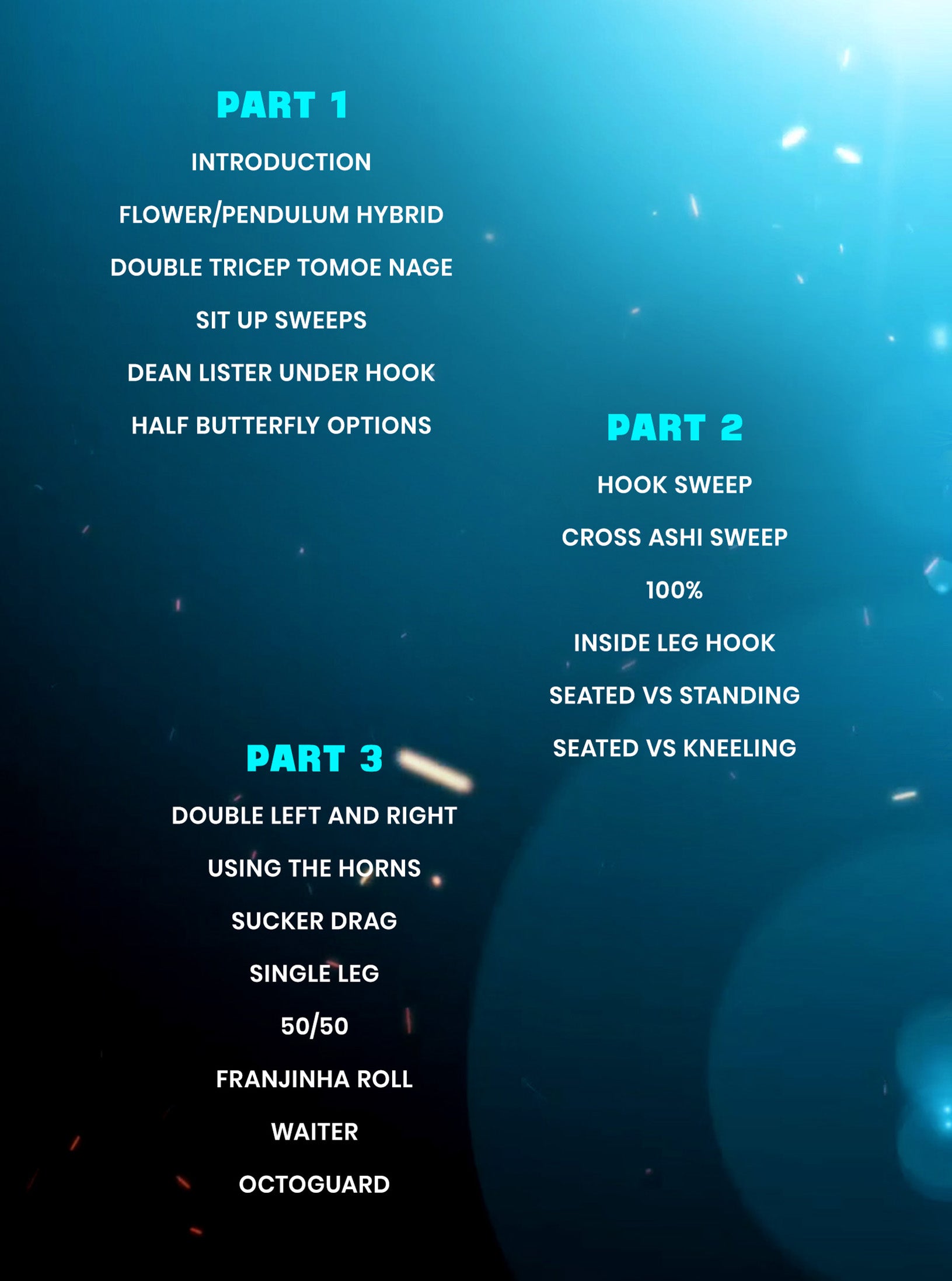 Clean Sweeps For No-Gi by Jeff Glover image 2