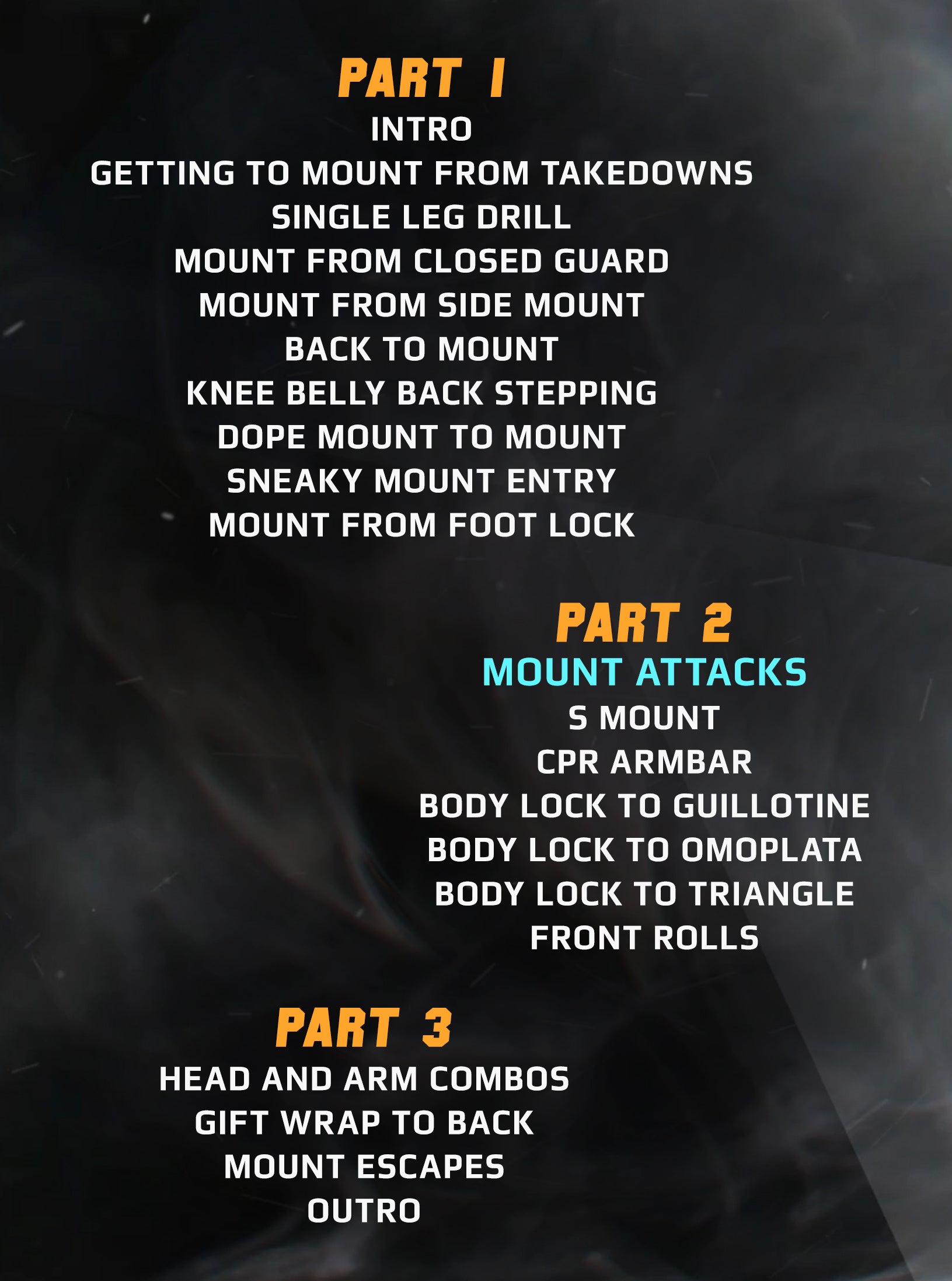 No Gi Mount by Jeff Glover image 2