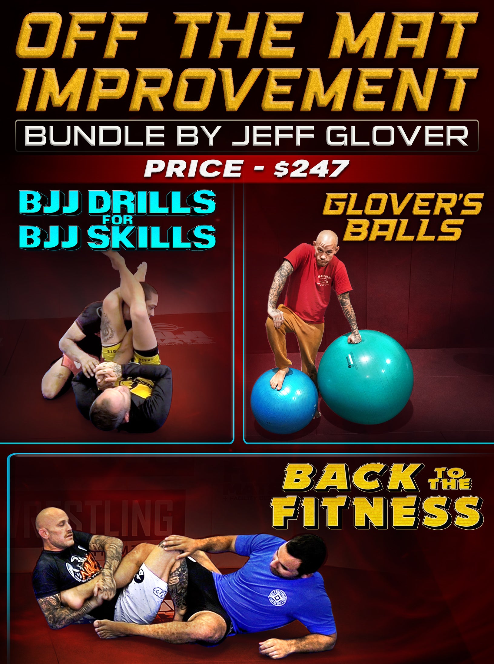Off The Mat Improvement Bundle by Jeff Glover