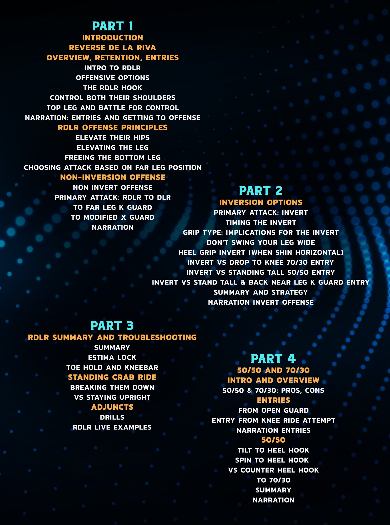 No Gi Open Guard Volume 3: RDLR & Leg Entanglements by Lachlan Giles image 2