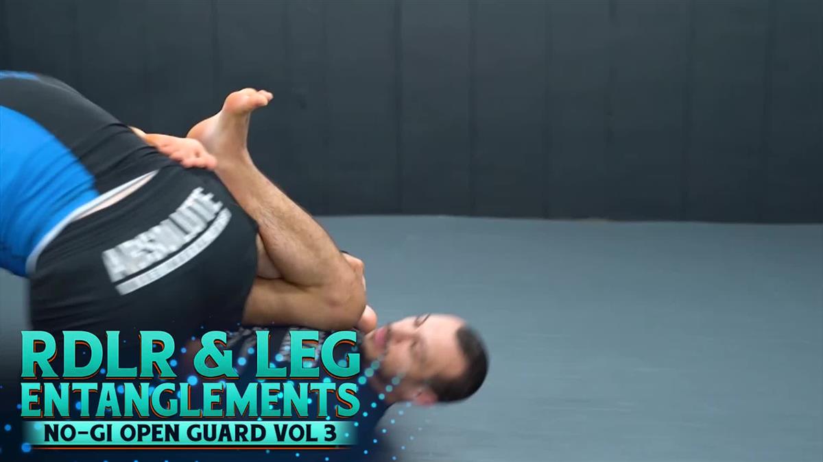 No Gi Open Guard Volume 3: RDLR & Leg Entanglements by Lachlan Giles image 3