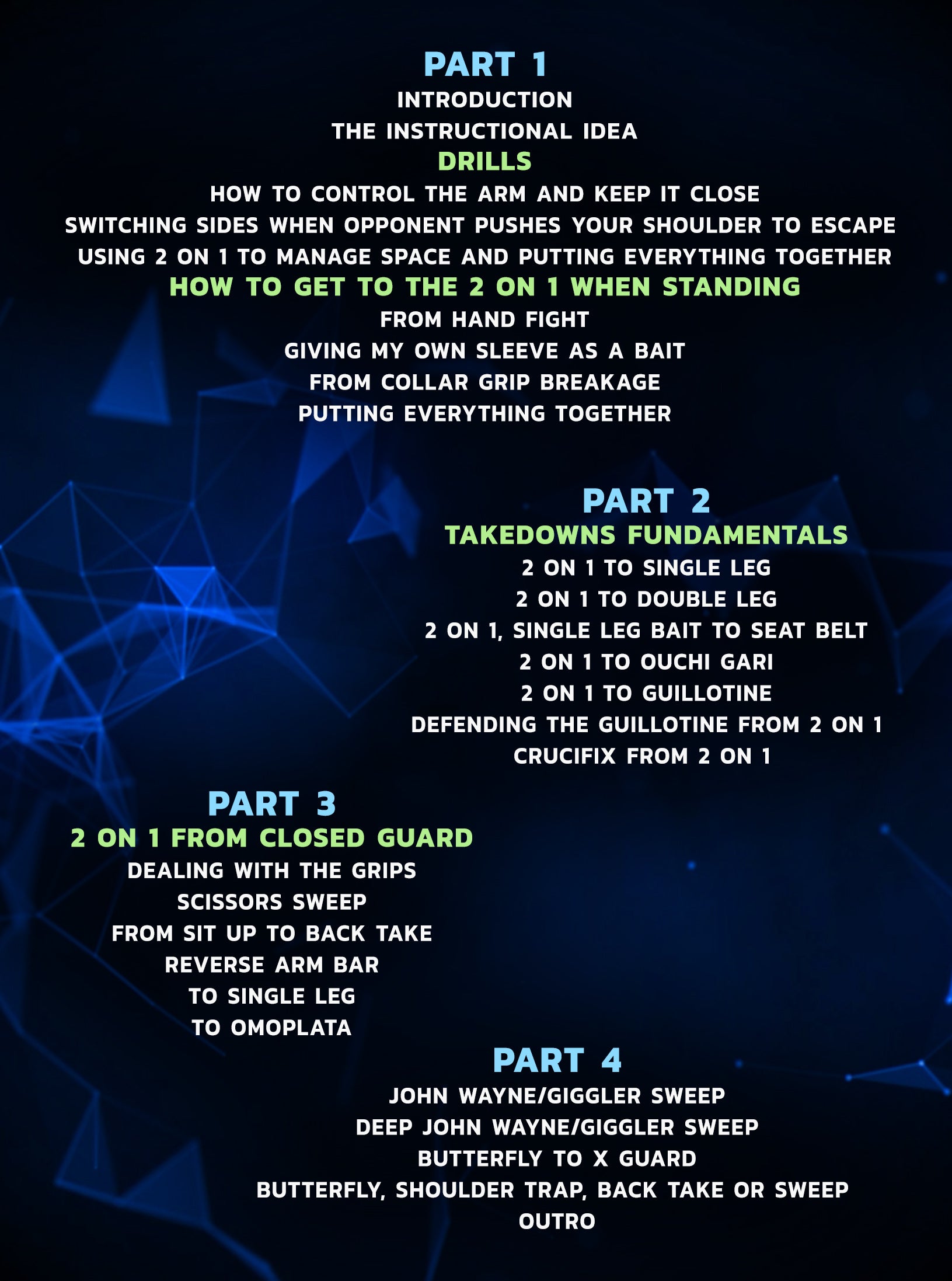 The 2 on 1 System For Takedowns and Guard by Leo Vieira image 2