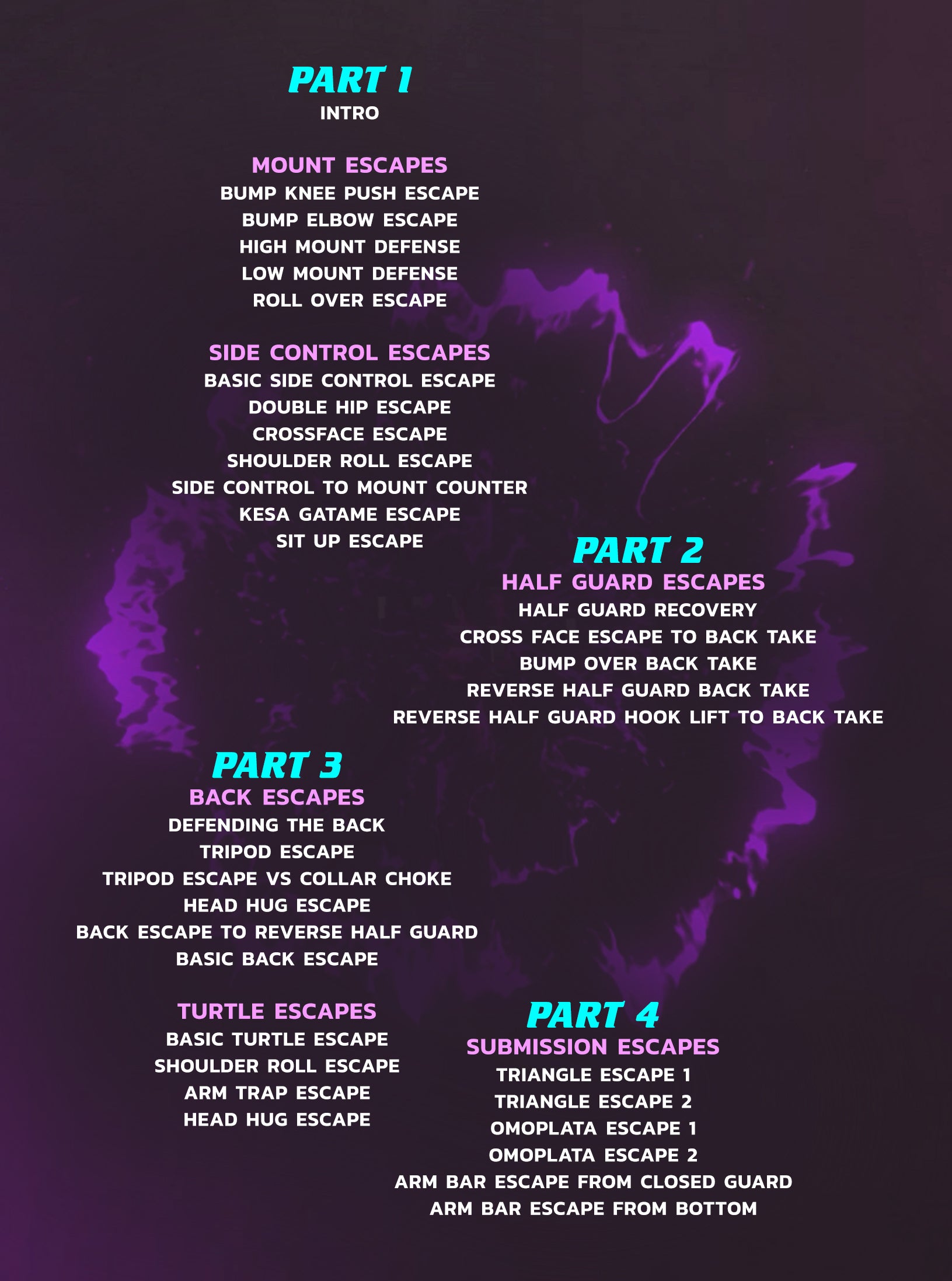 Jiu Jitsu Defense & Escape Fundamentals by Luanna Alzuguir image 2