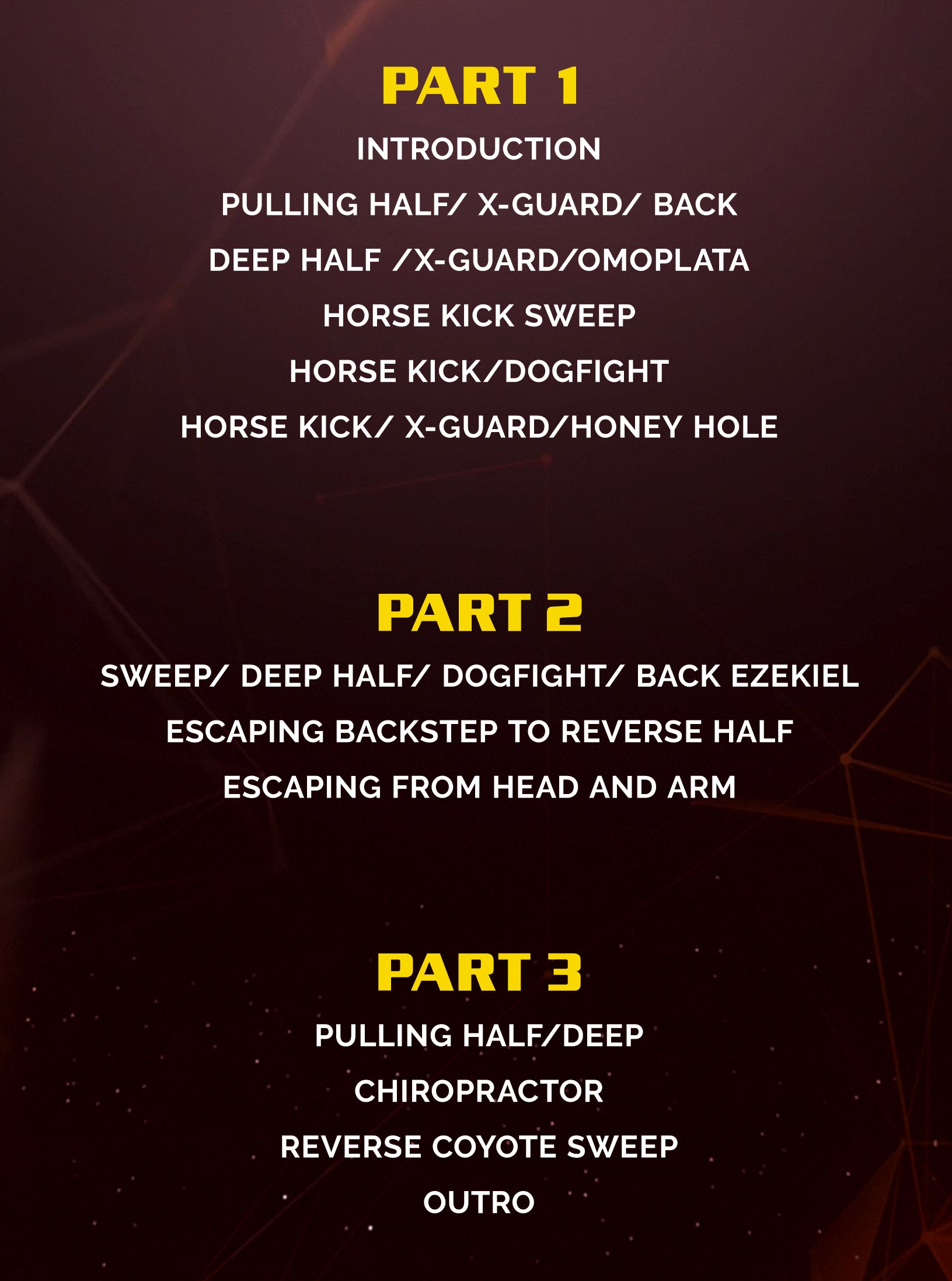 The Expanded Coyote Half Guard System Gi by Lucas Leite image 2