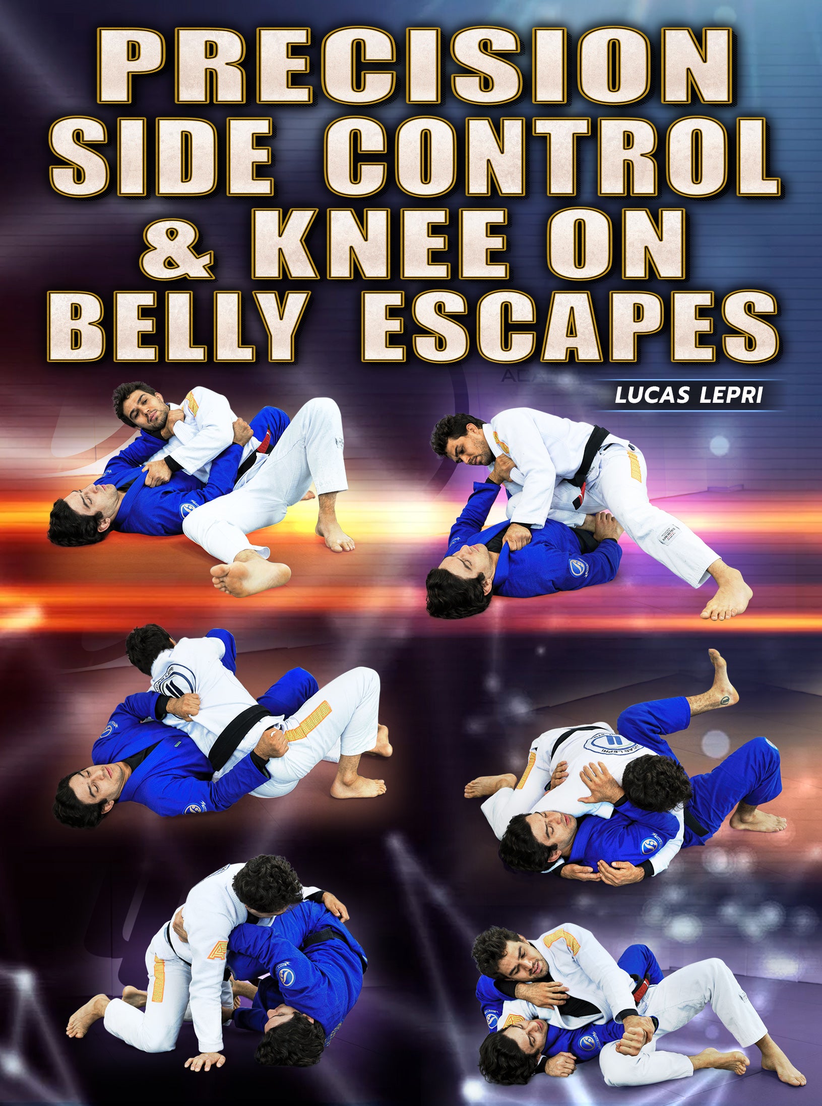 Precision Side Control and Knee on Belly Escapes by Lucas Lepri
