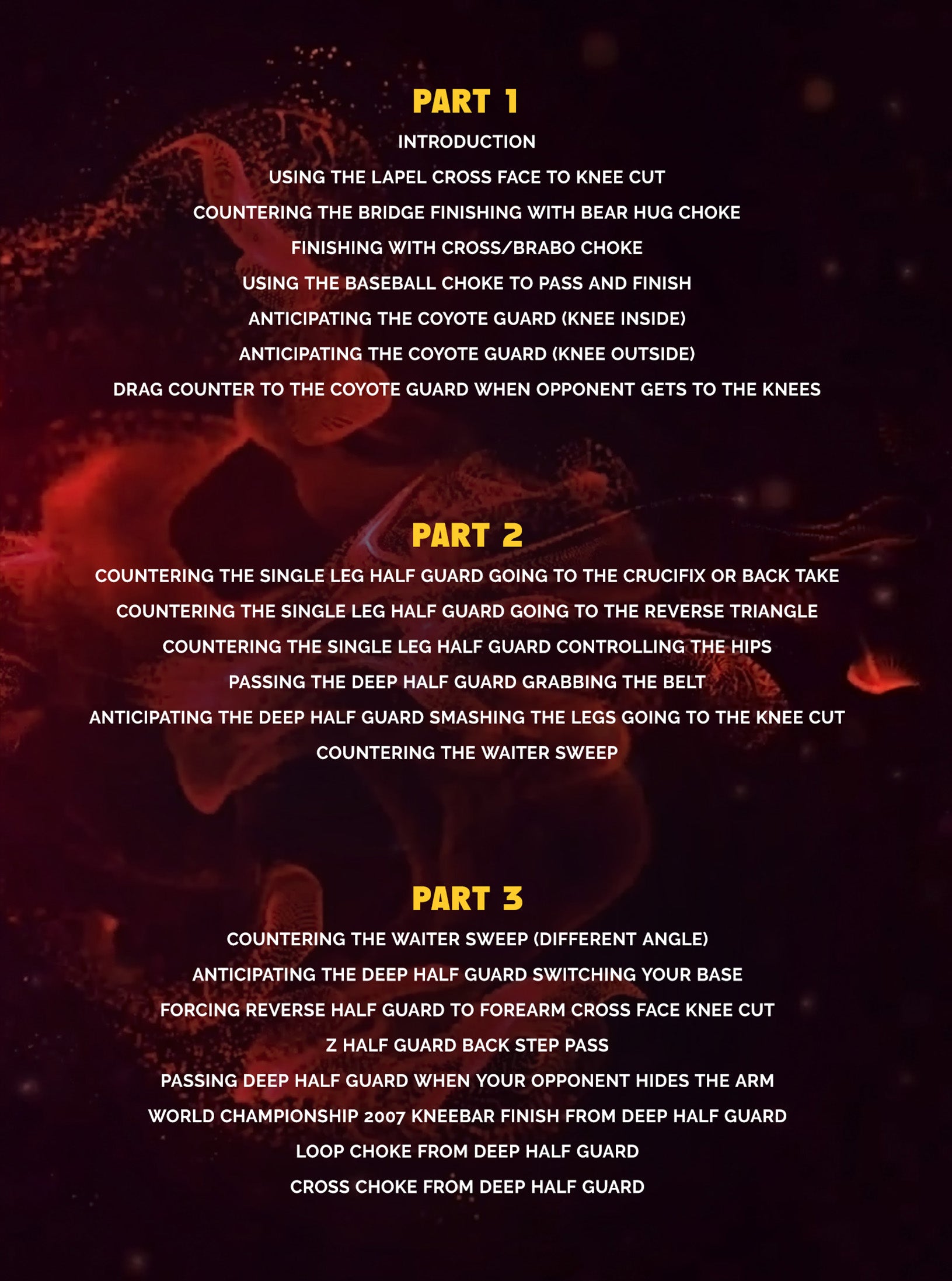 Precise Half Guard Passing by Lucas Lepri image 2