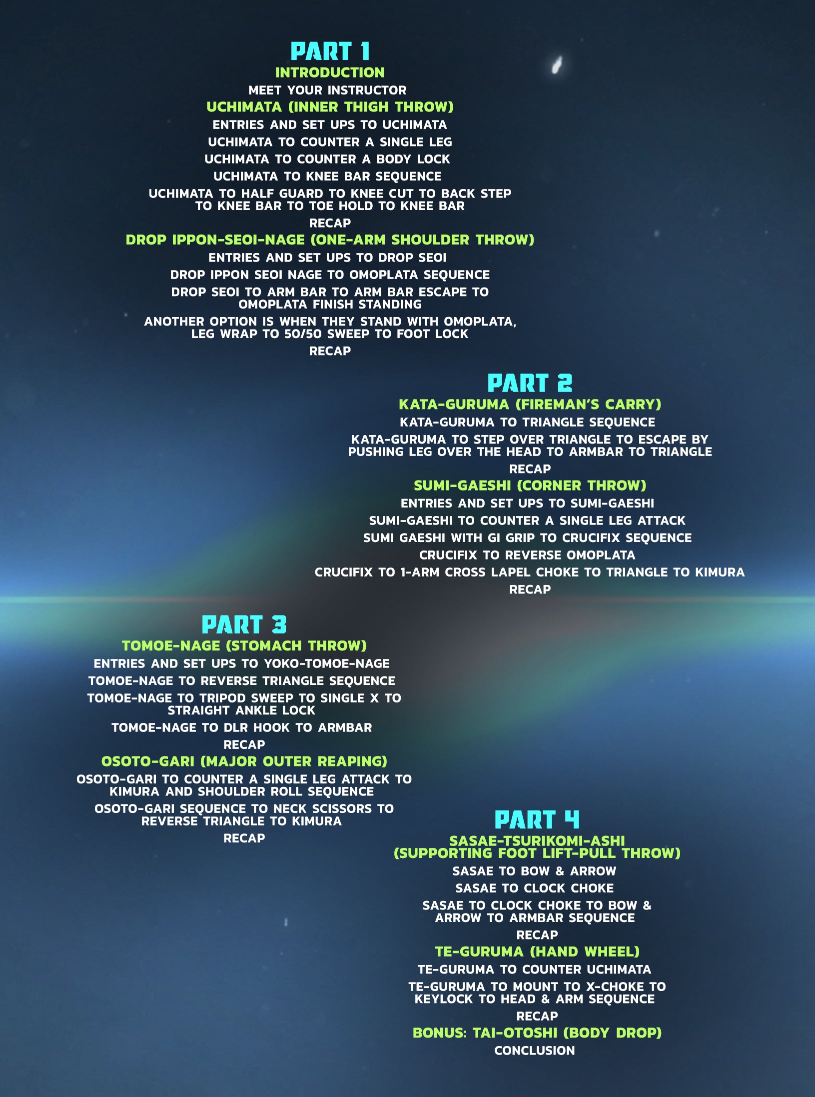 Combination BJJ Takedowns by Luke Harris image 2