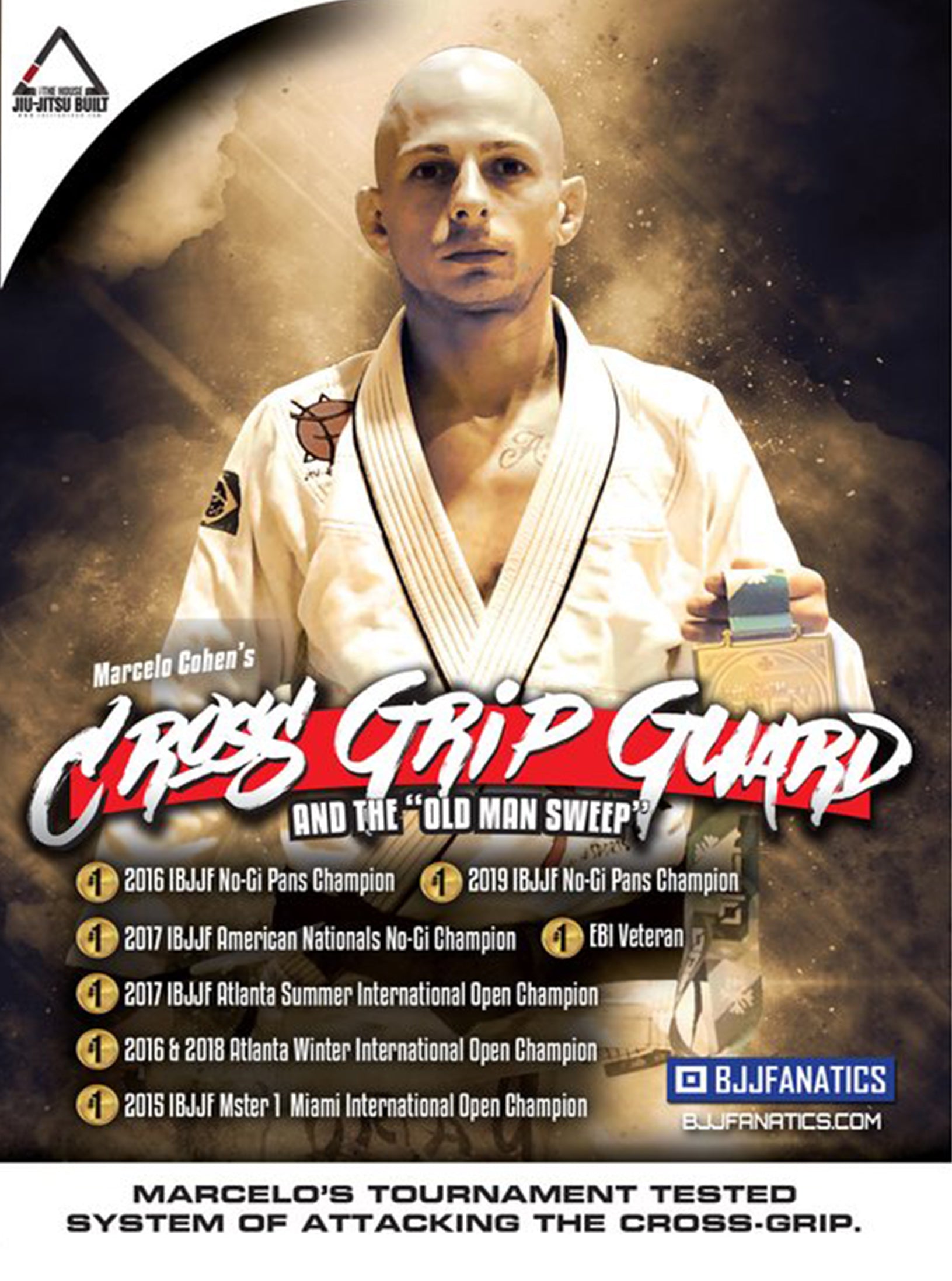 Cross Grip Guard and Old Man Sweep by Marcelo Cohen image 1