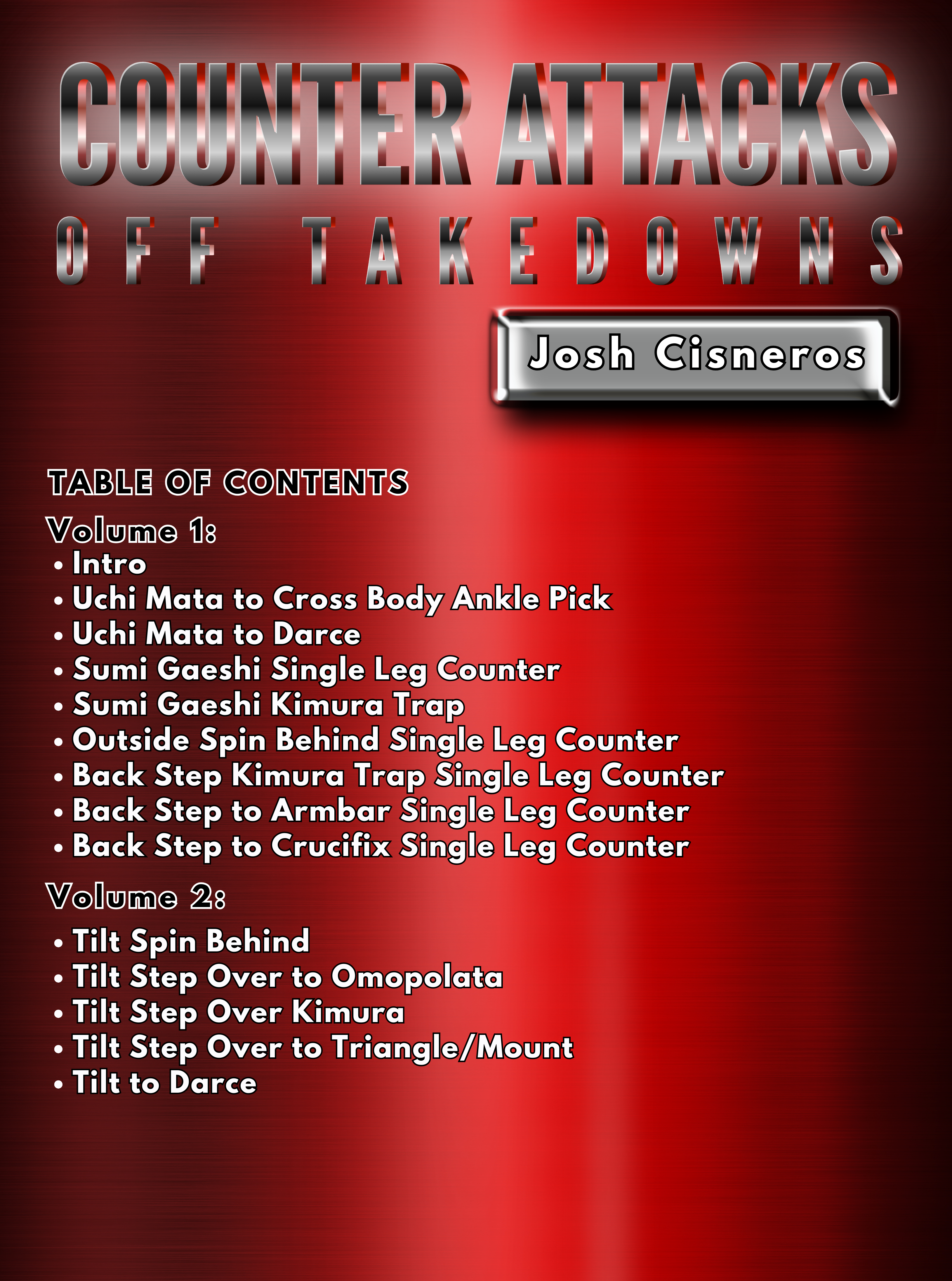 Counter Attacks Off Takedowns by Josh Cisneros image 1