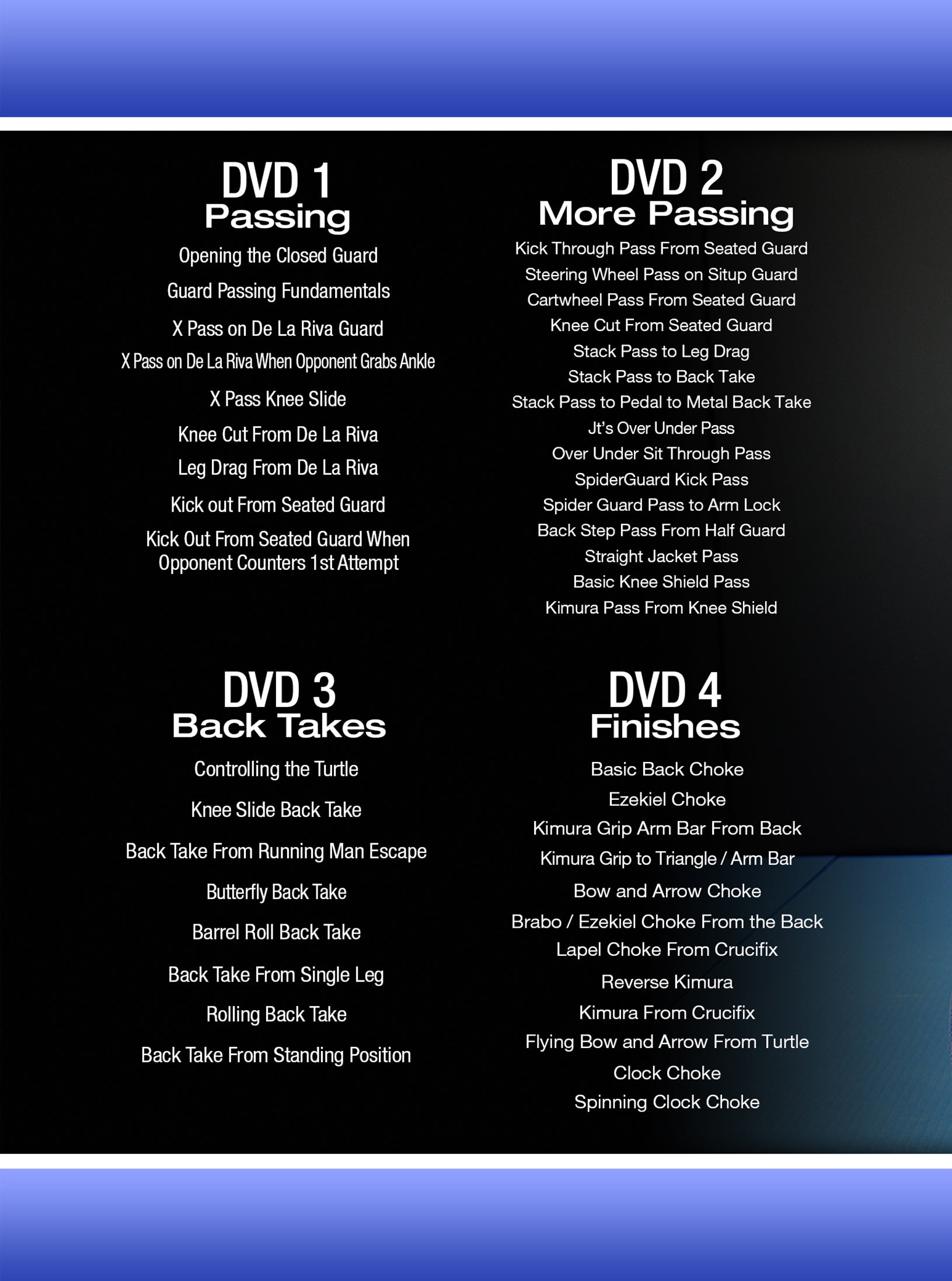 Passing, Back Takes & Finishes by JT Torres image 2