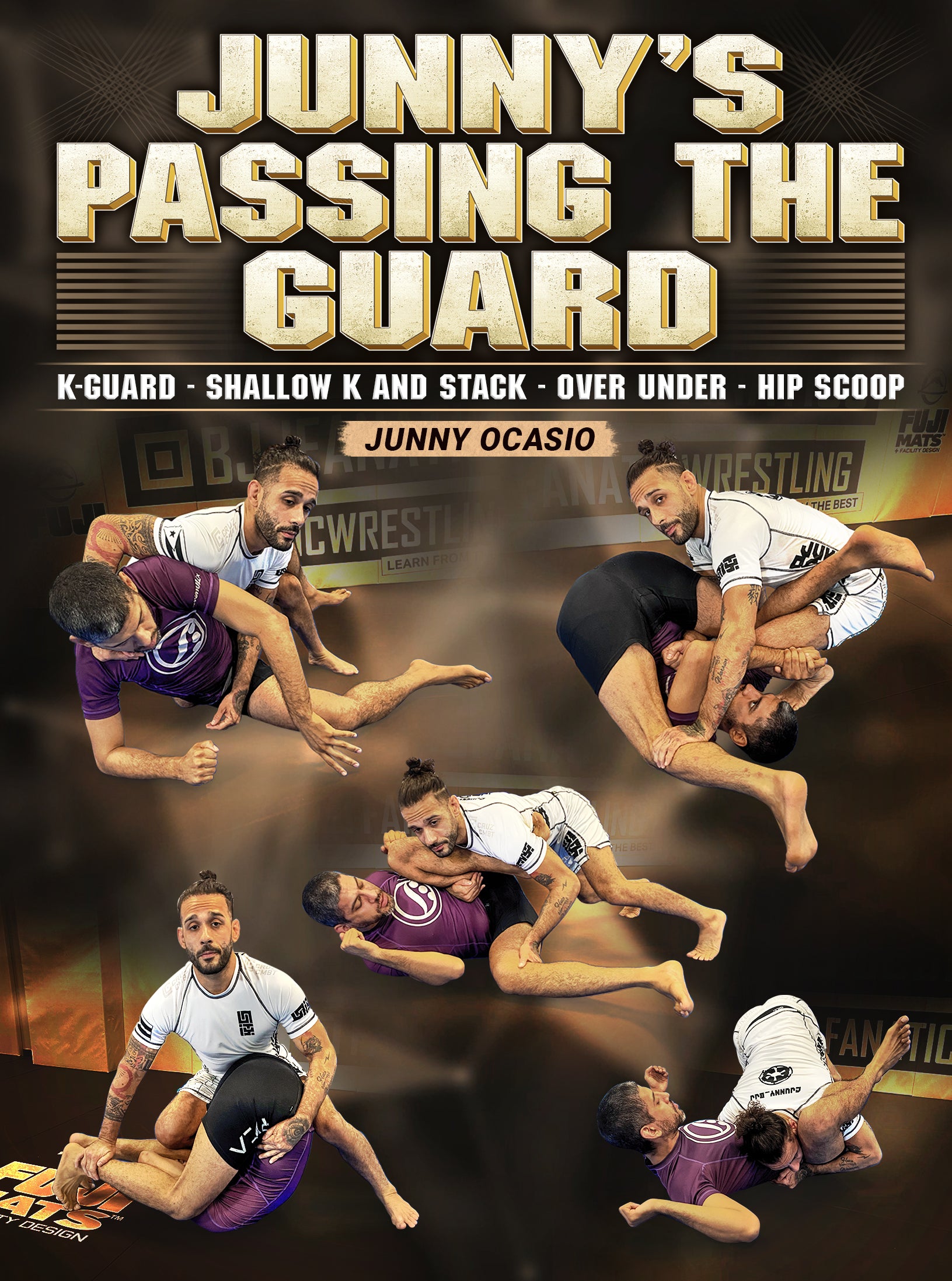 Junny's Passing The Guard: K-Guard, Shallow K And Stack, Over Under, Hip Scoop by Junny Ocasio image 1