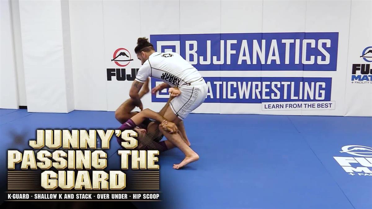 Junny's Passing The Guard: K-Guard, Shallow K And Stack, Over Under, Hip Scoop by Junny Ocasio image 3