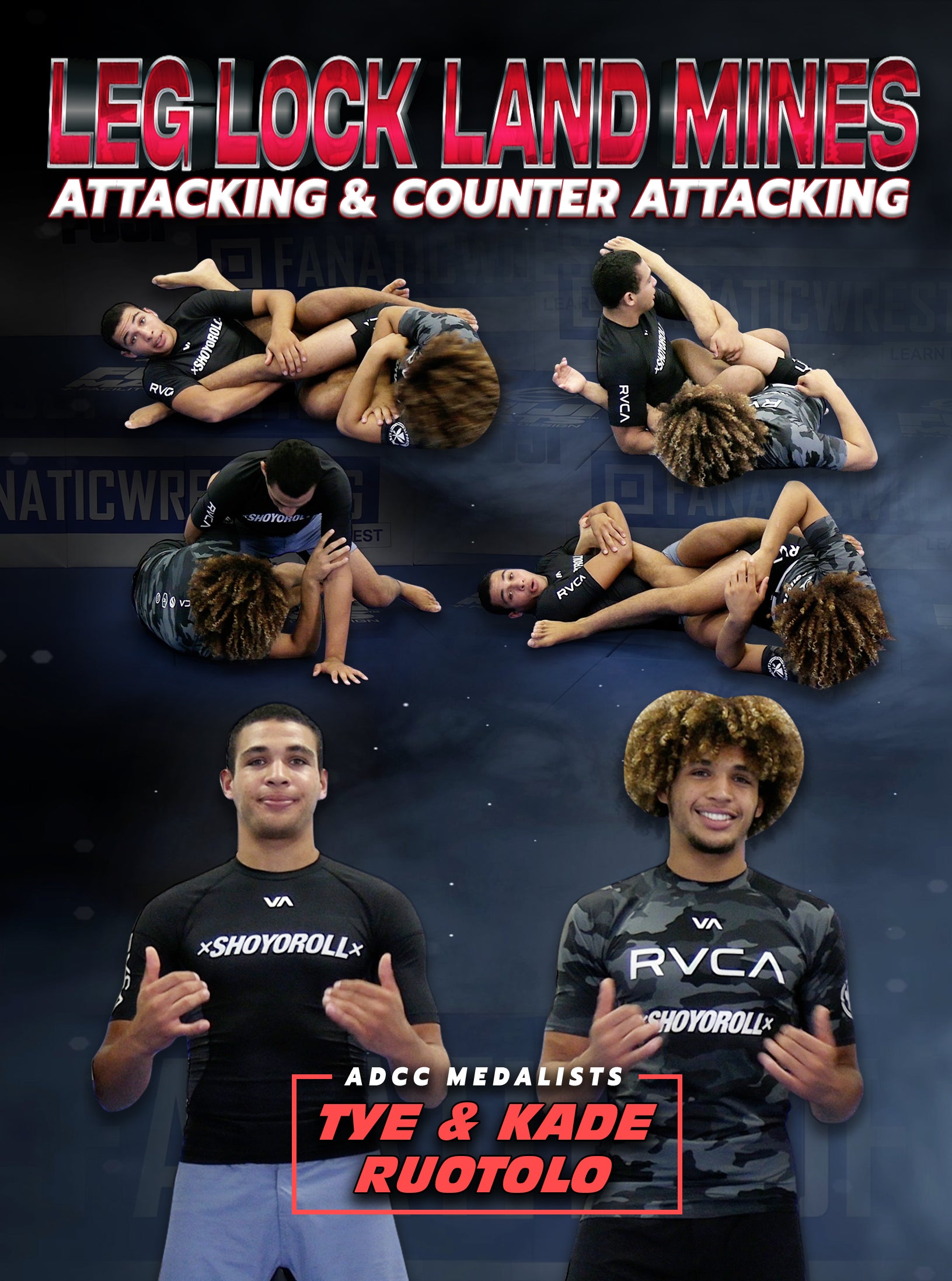 Leg Lock Land Mines: Attacking & Counter Attacking by Kade & Tye Ruotolo image 1