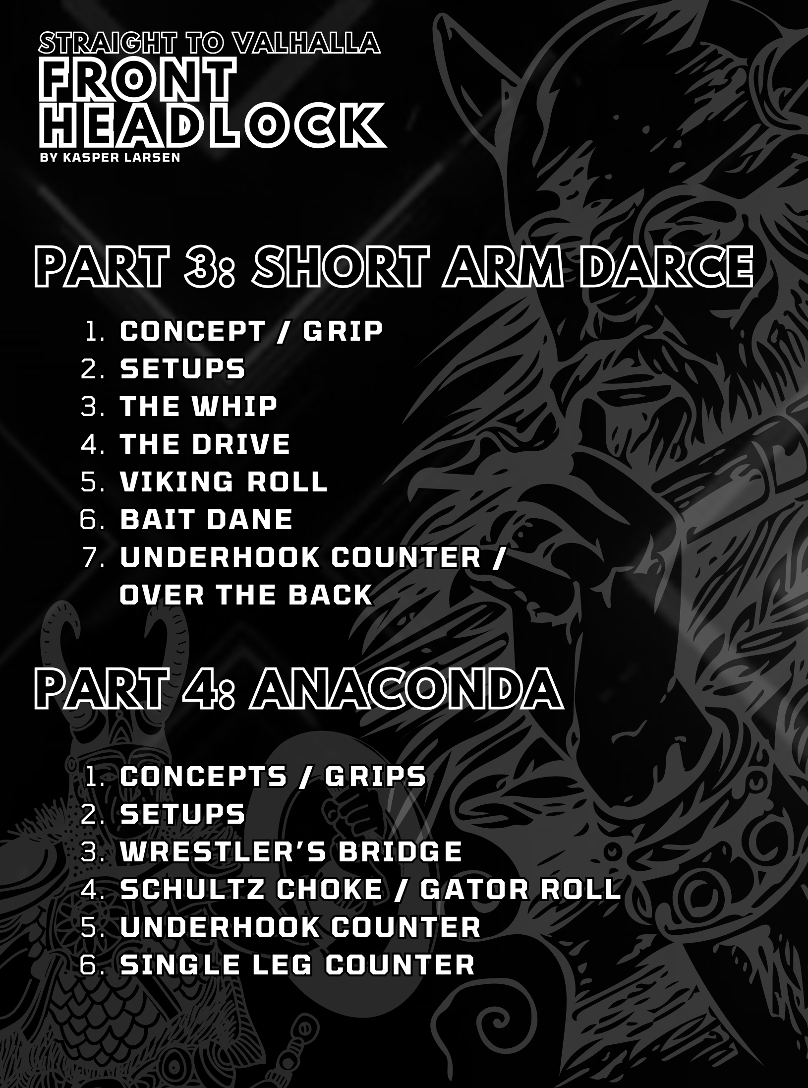 Straight to Valhalla Front Headlock by Kasper Larsen image 4