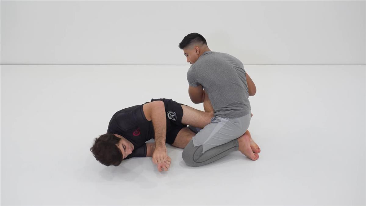 Inside Guard Secrets Half Guard and the Knee Crunch by Kieran Kichuk image 5