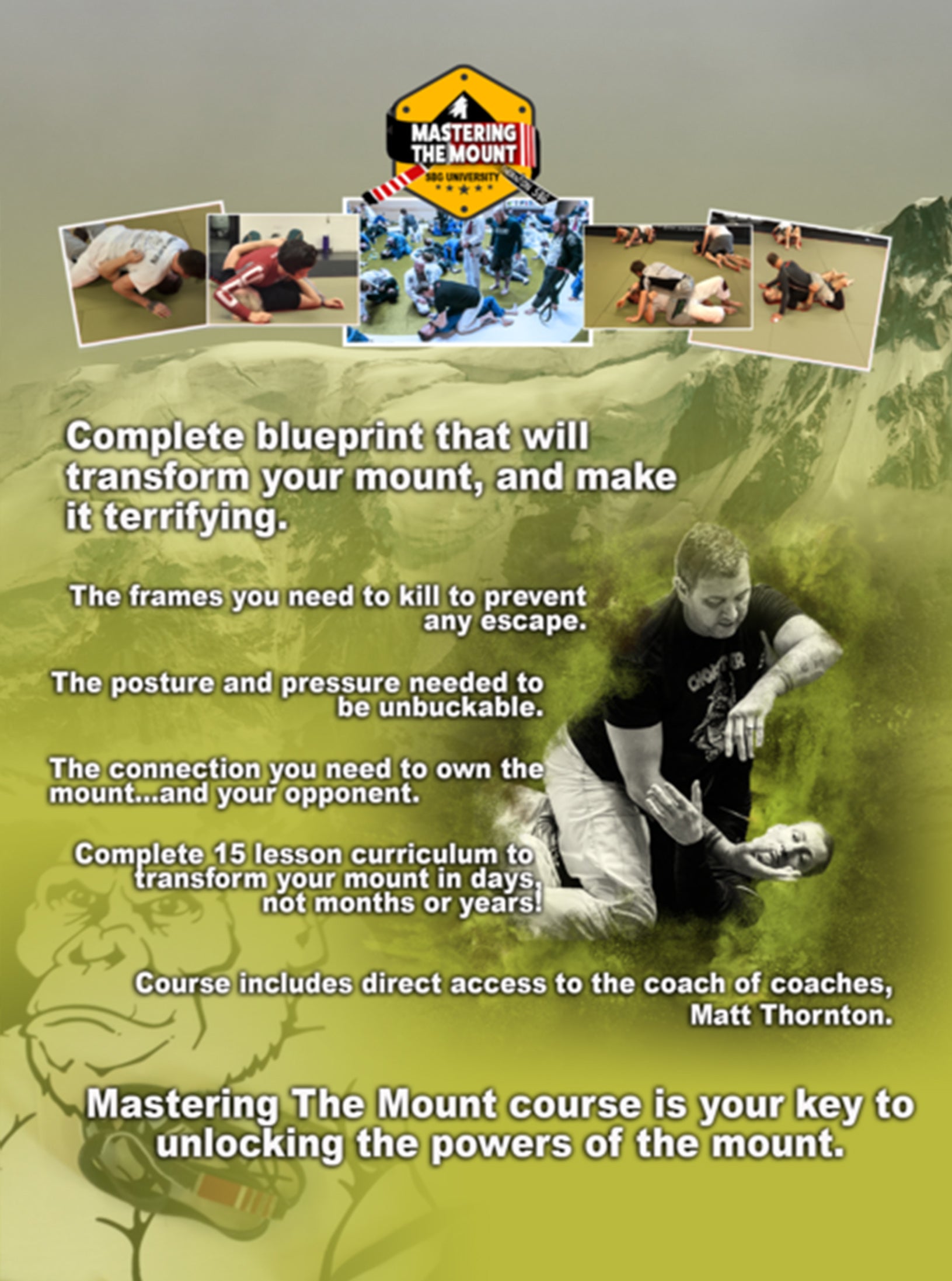 Mastering The Mount by Matt Thornton image 2