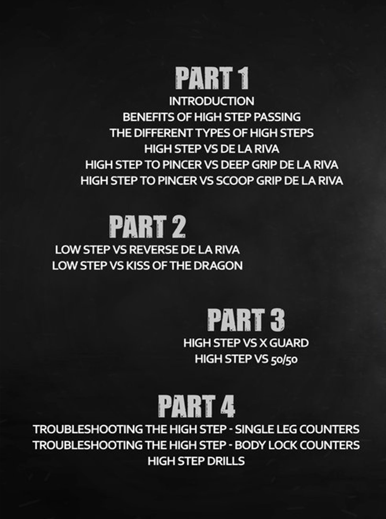 High Step Guard Passing by Mike Perez image 2