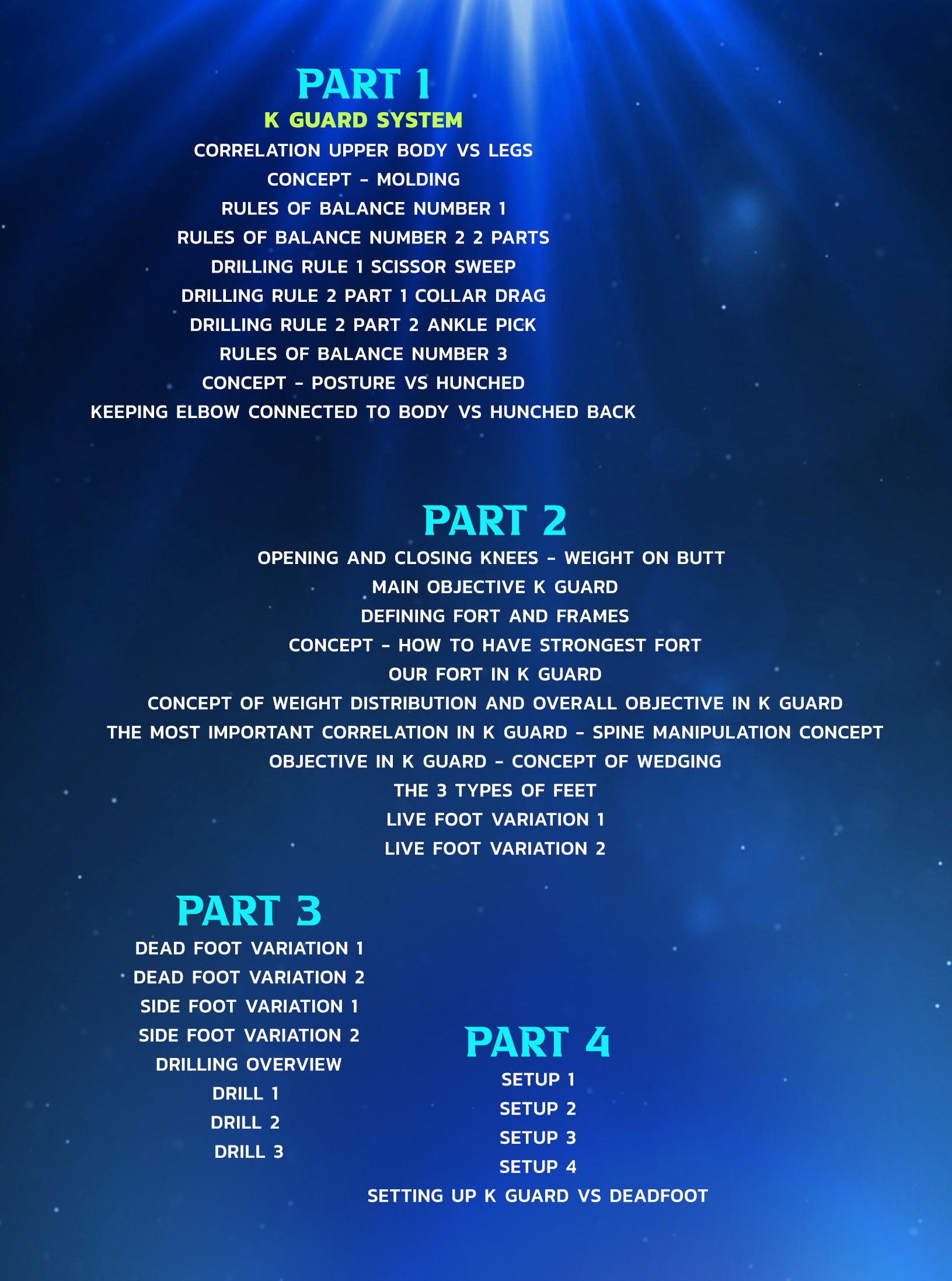 K Guard and Matrix System: Attacking The Legs From The Knees Part 1 by Mikey Musumeci image 2