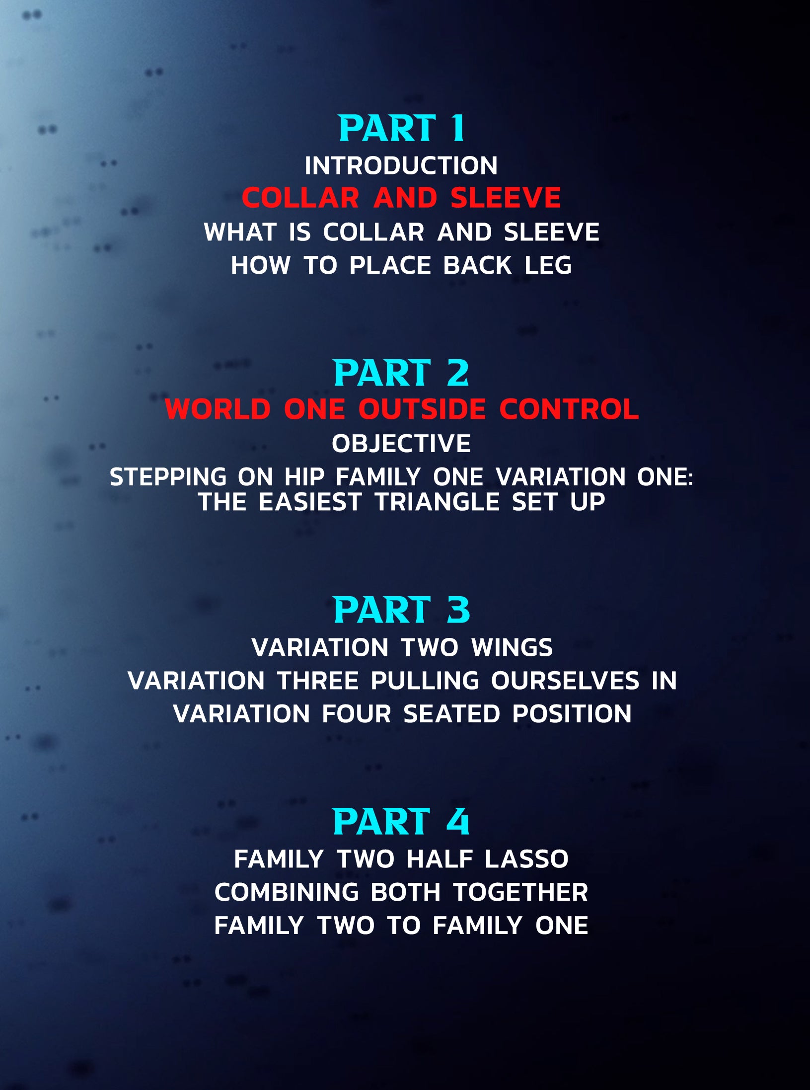 The Collar and Sleeve System Part 1: Outside Control On The Knees by Mikey Musumeci image 2